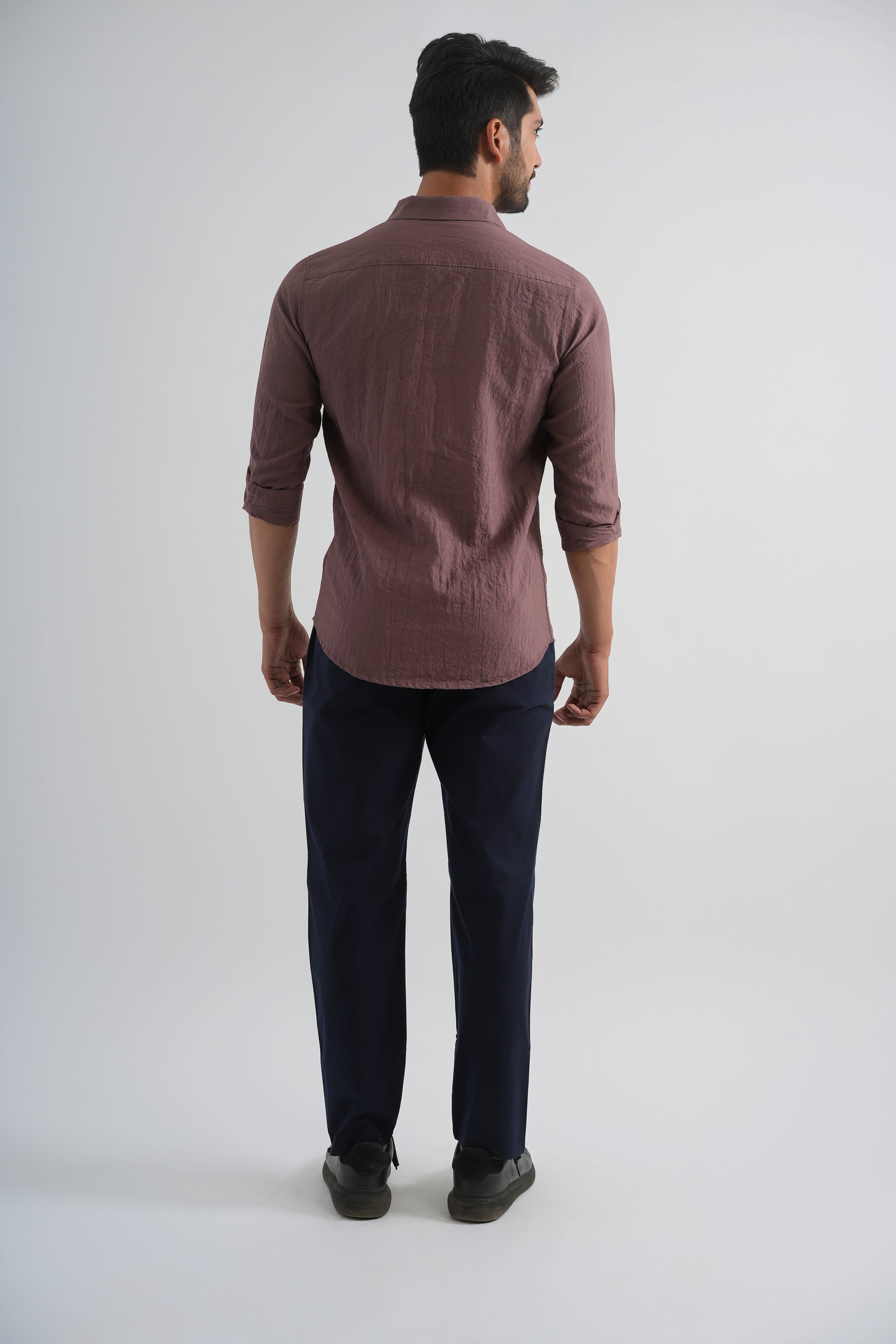 Cotton Shirt- Men Regular Fit - Eagle Ray