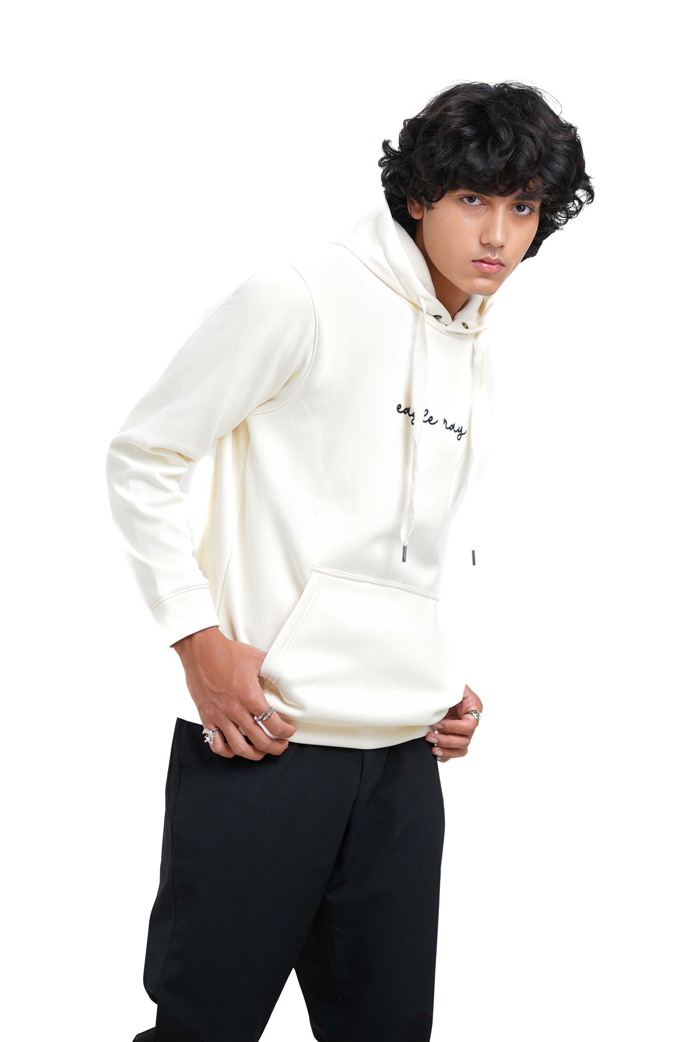 The Ray Hoodie in White