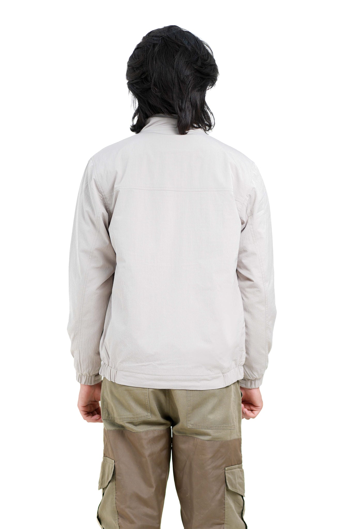 Bomber Jacket in  Light Olive