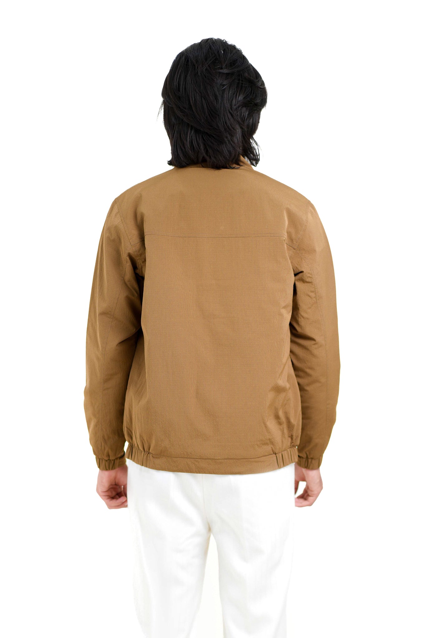 Bomber Jacket in Dark Sand