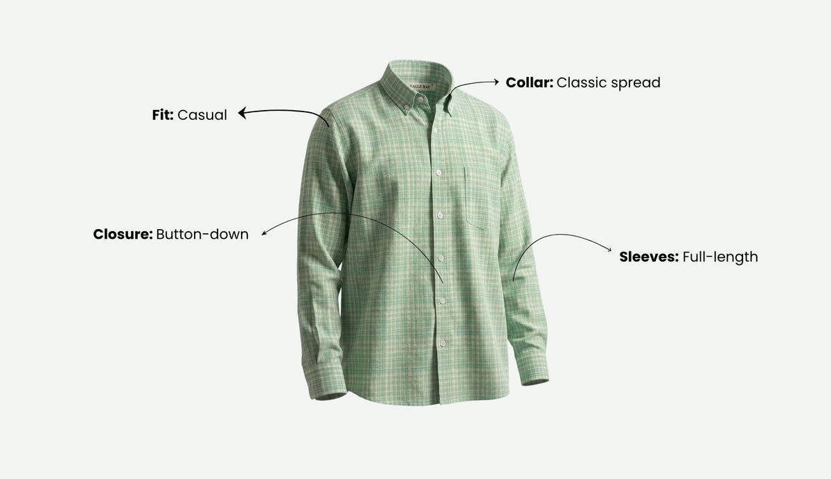 Mint Check Shirt