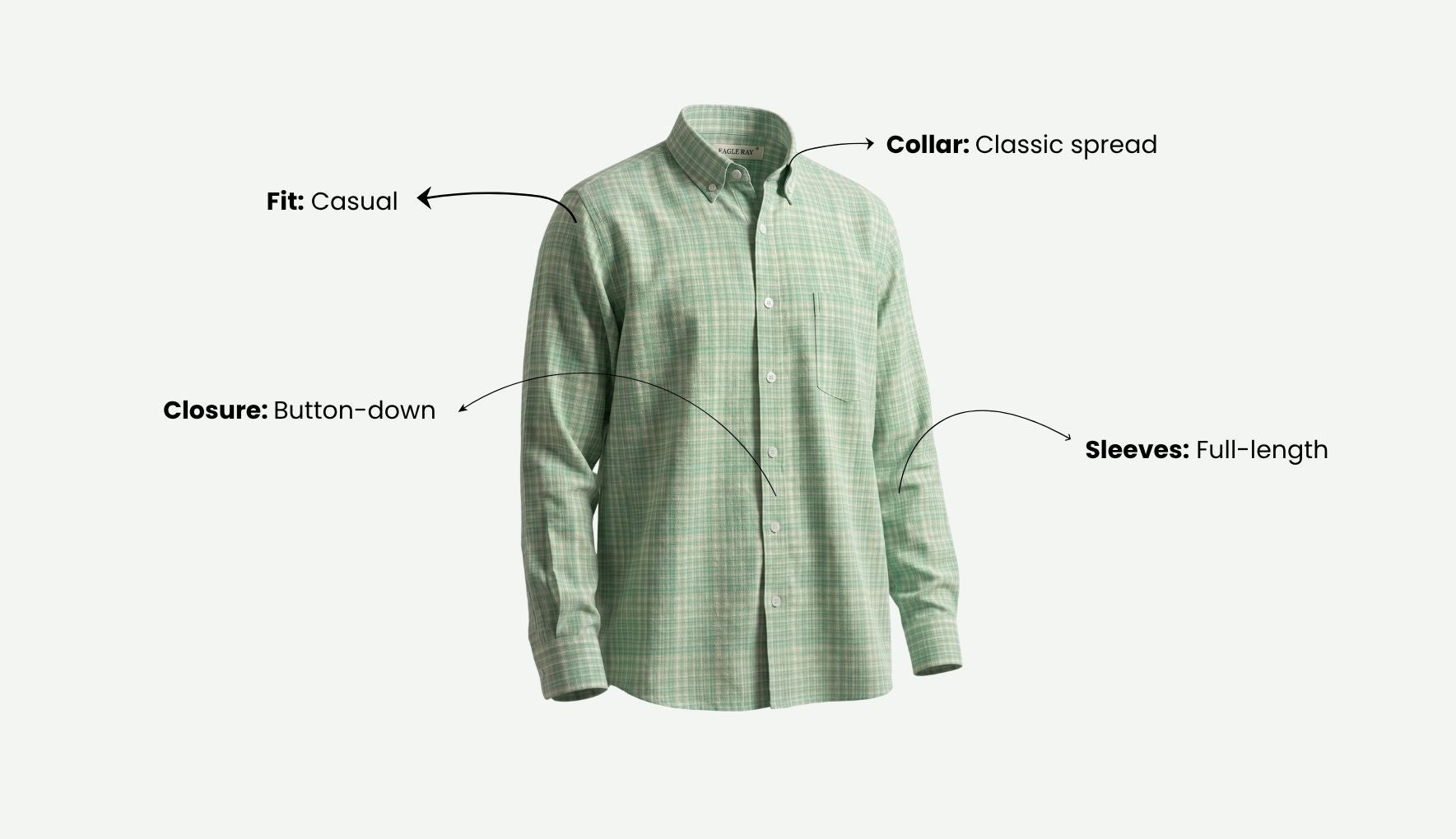 Mint Check Shirt