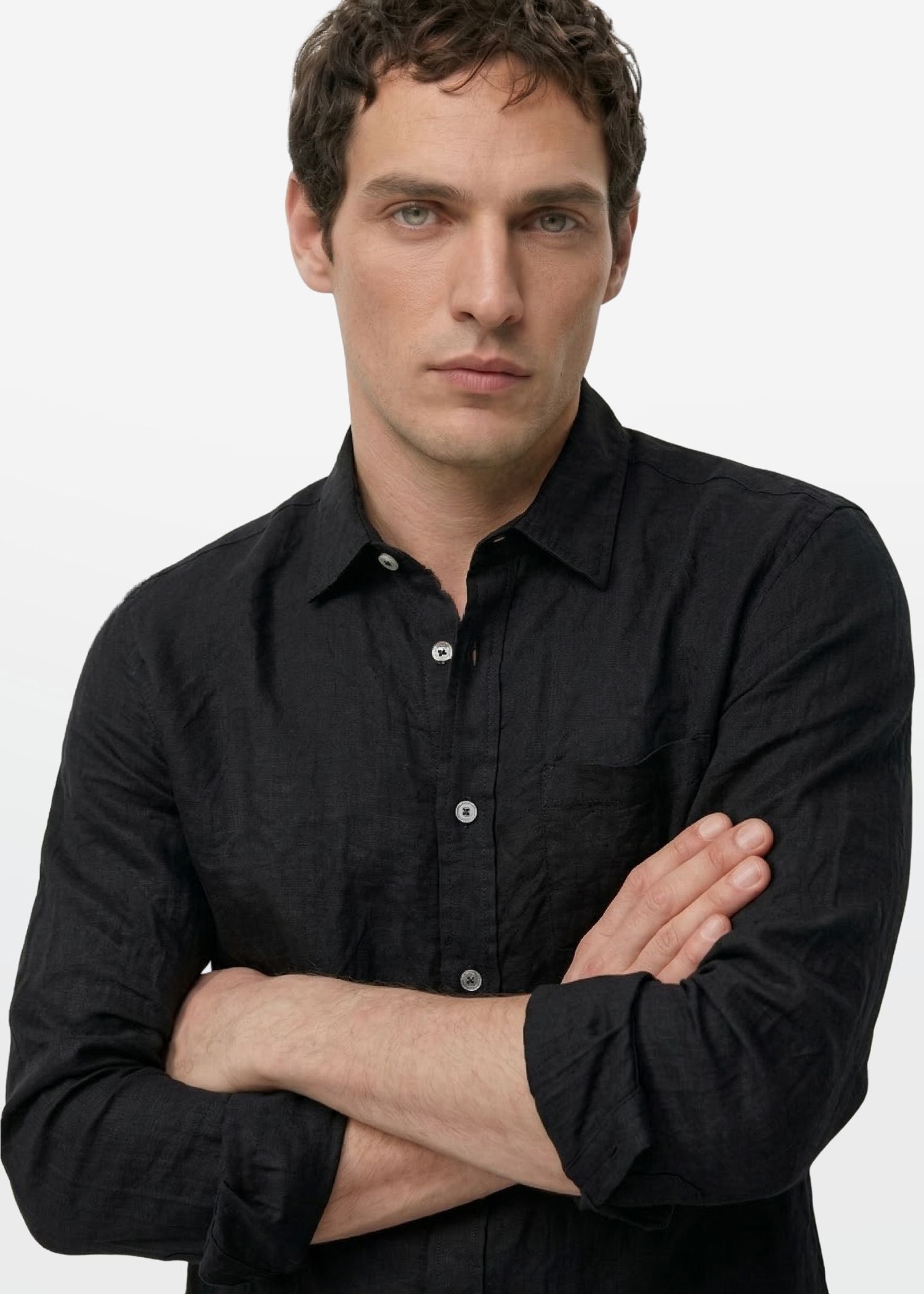 Cloud Shirt In Jet Black