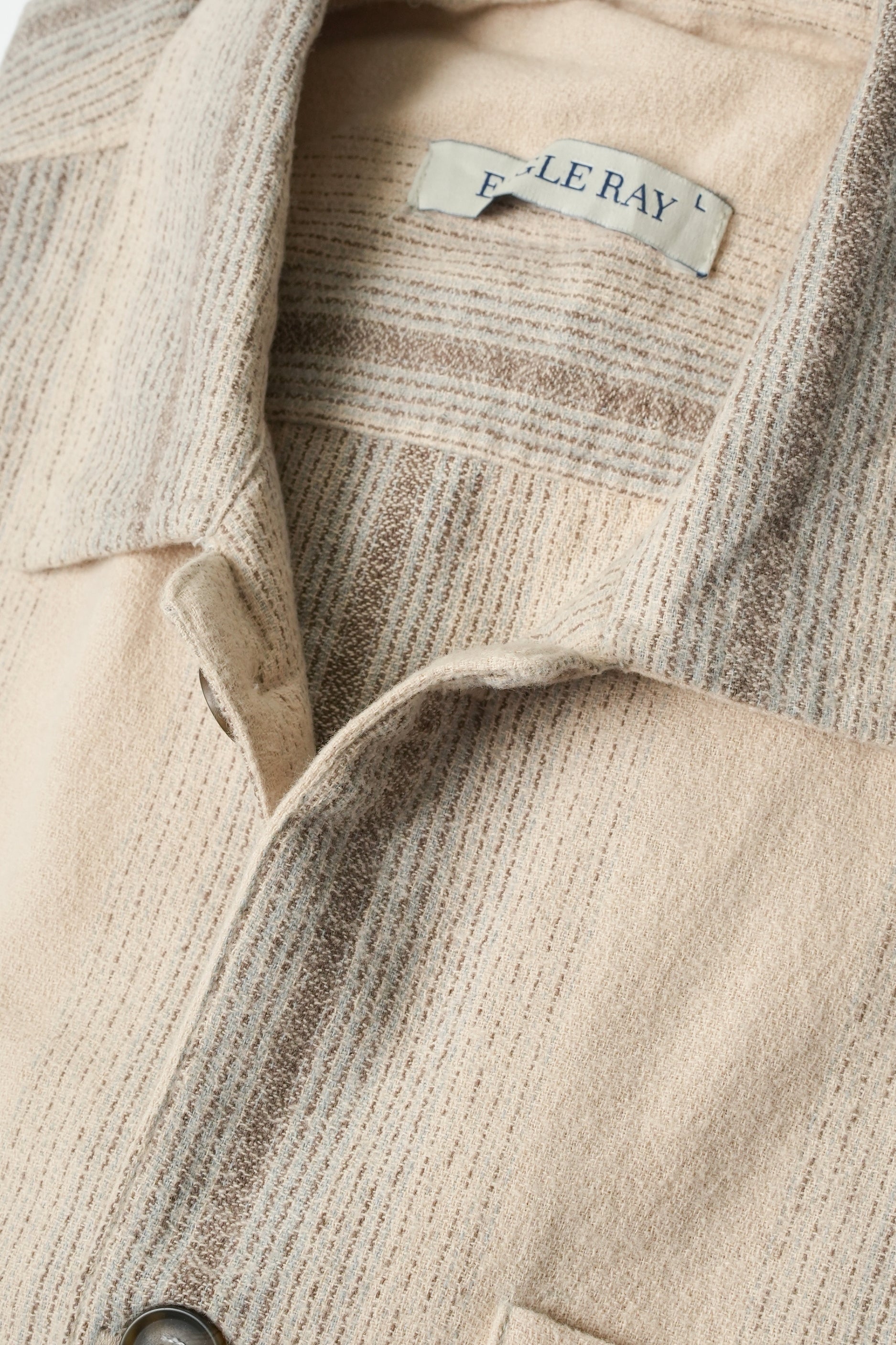 Beige Striped Shirt