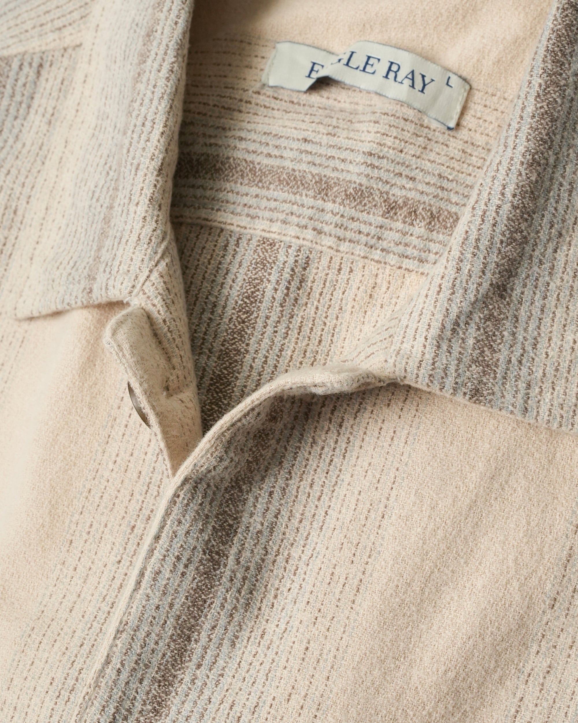 Beige Striped Shirt
