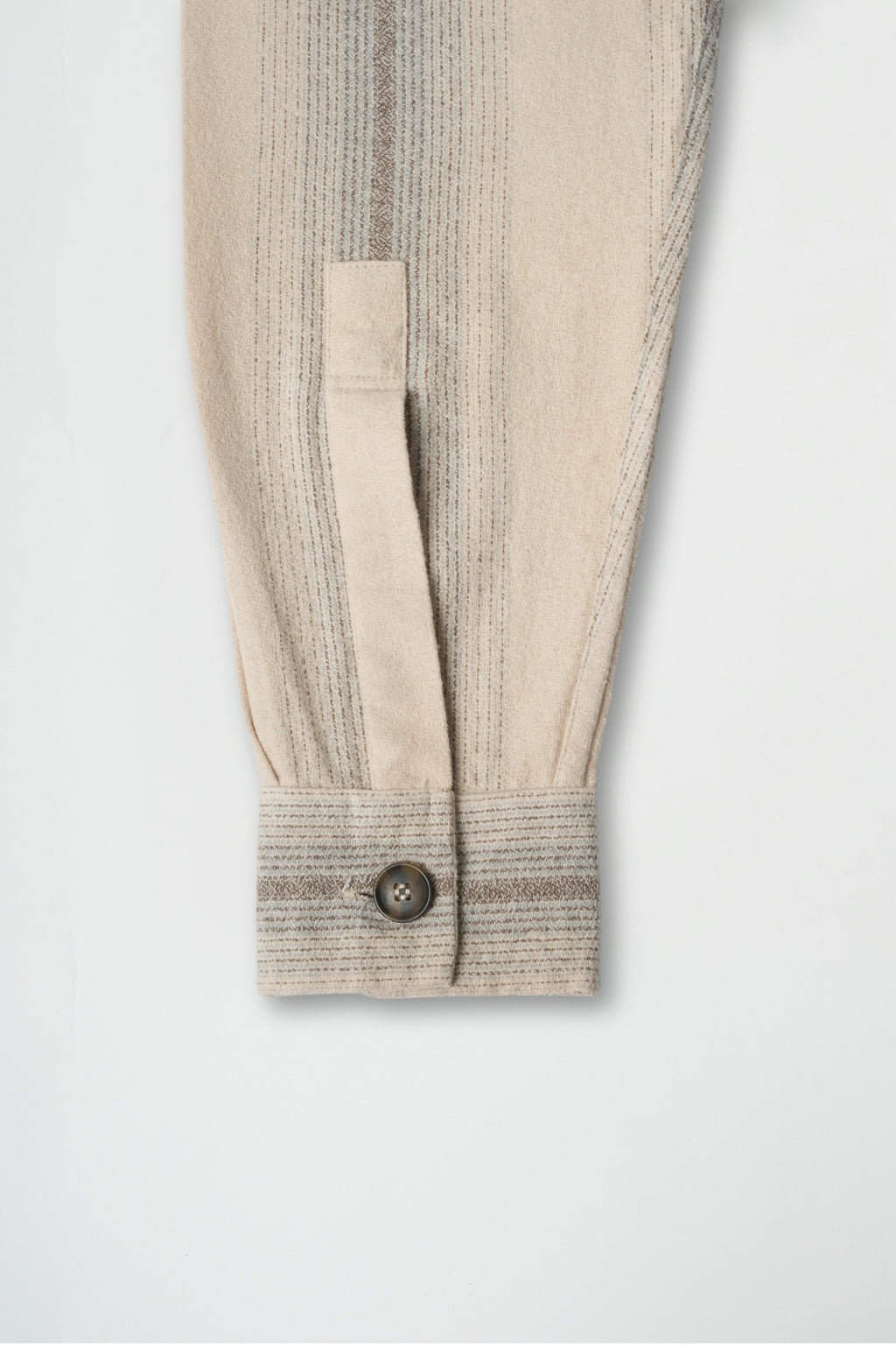 Beige Striped Shirt