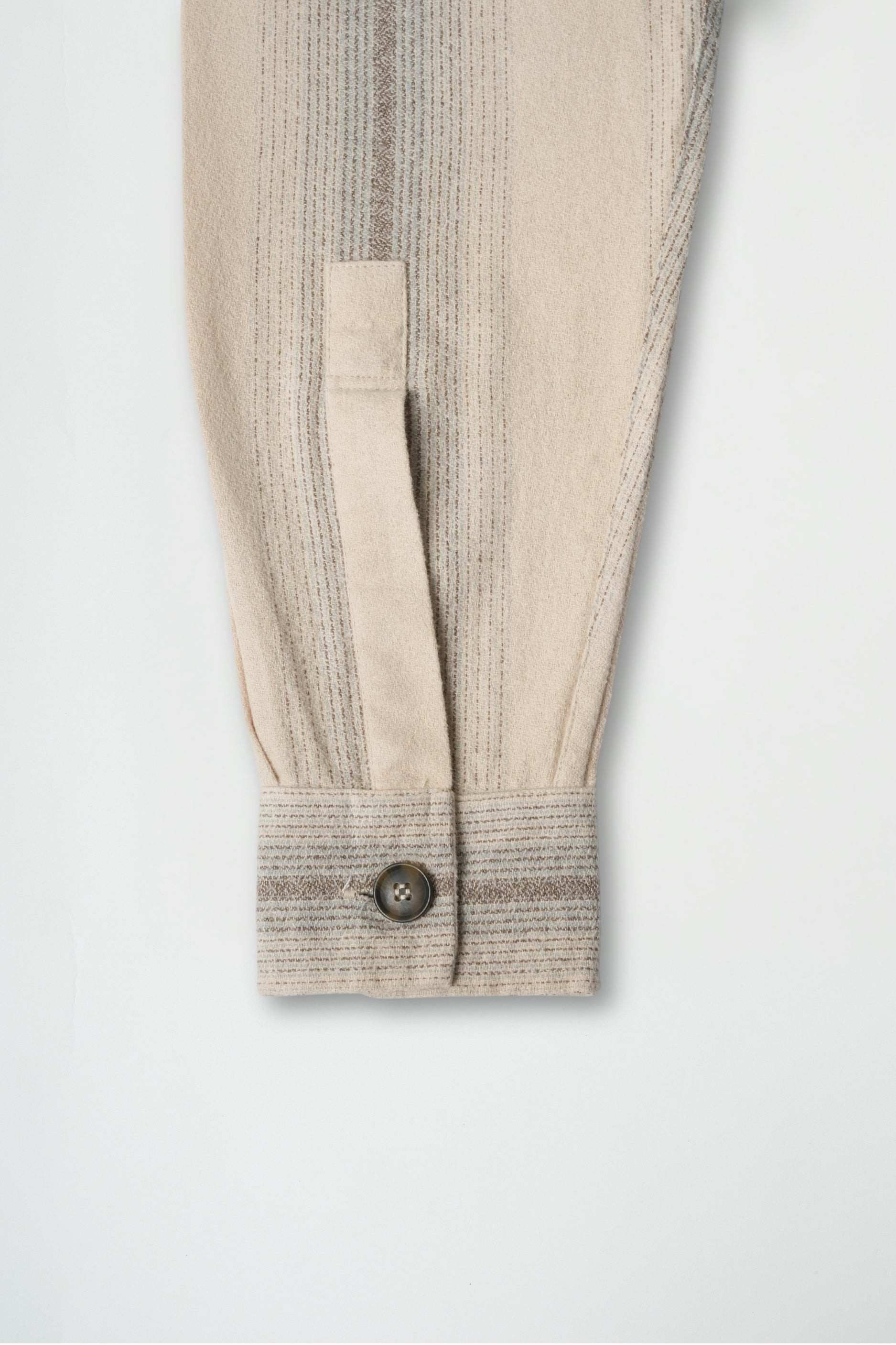 Beige Striped Shirt