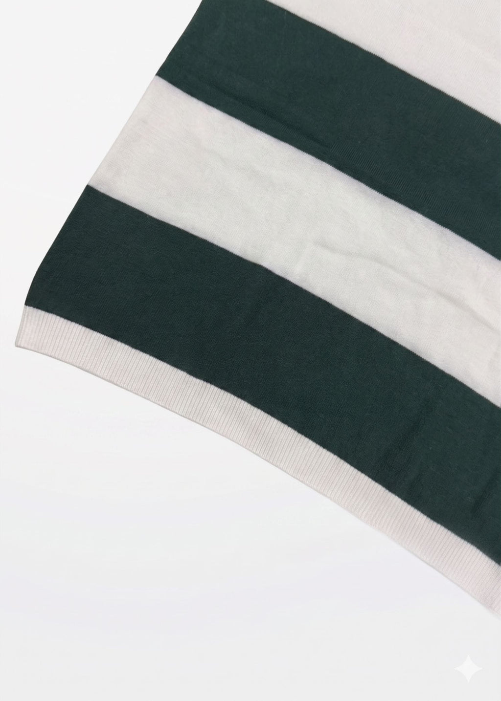 Block Zip Polo in Green — Men's Zip Polo Shirt | Eagle Ray