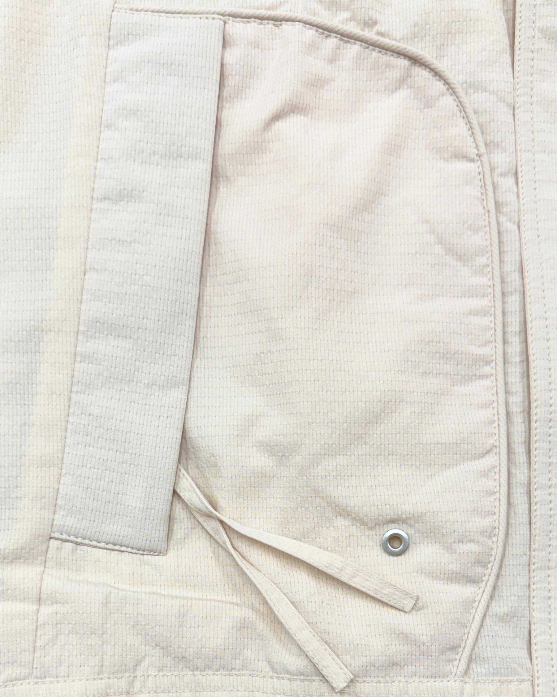 Bomber Jacket in Off White