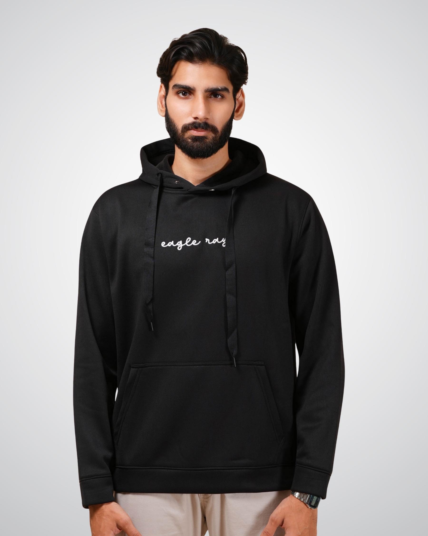 The Ray Hoodie in Black