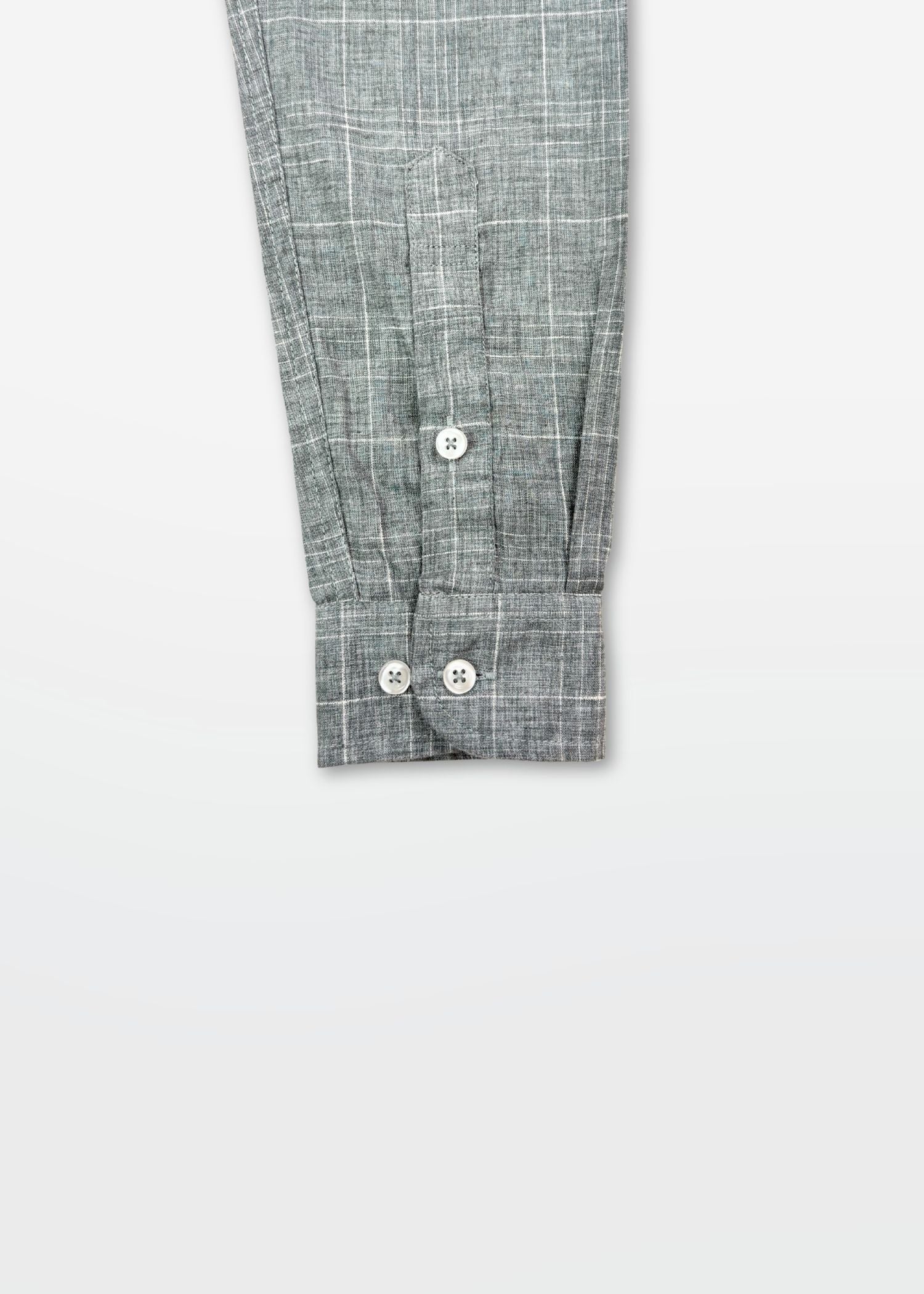 Ash Grey Check Shirt