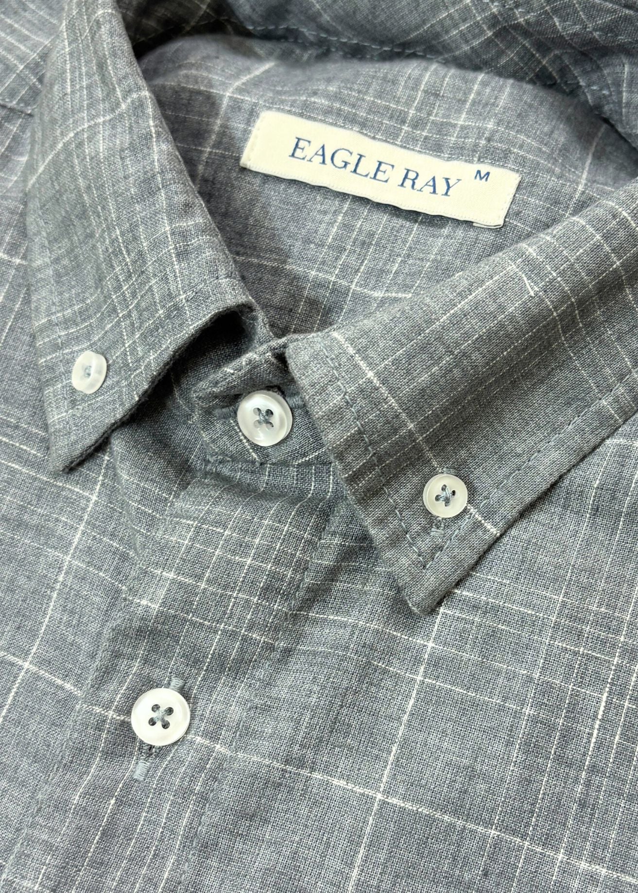 Ash Grey Check Shirt
