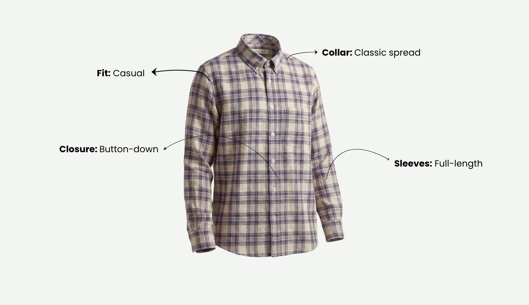 Indigo Rose Check Linen Blend Shirt