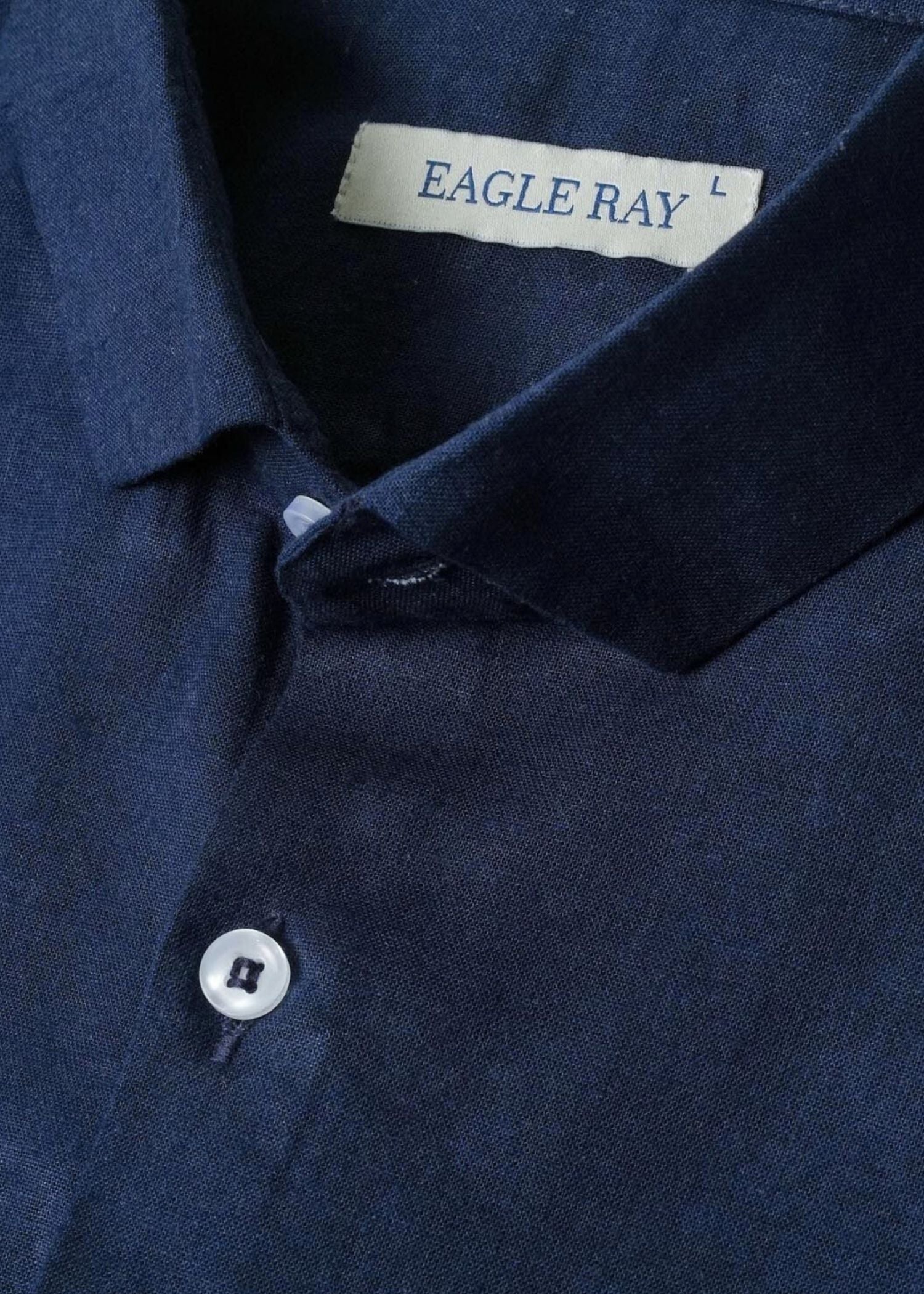 Rhino Blue Lyocell Linen Shirt