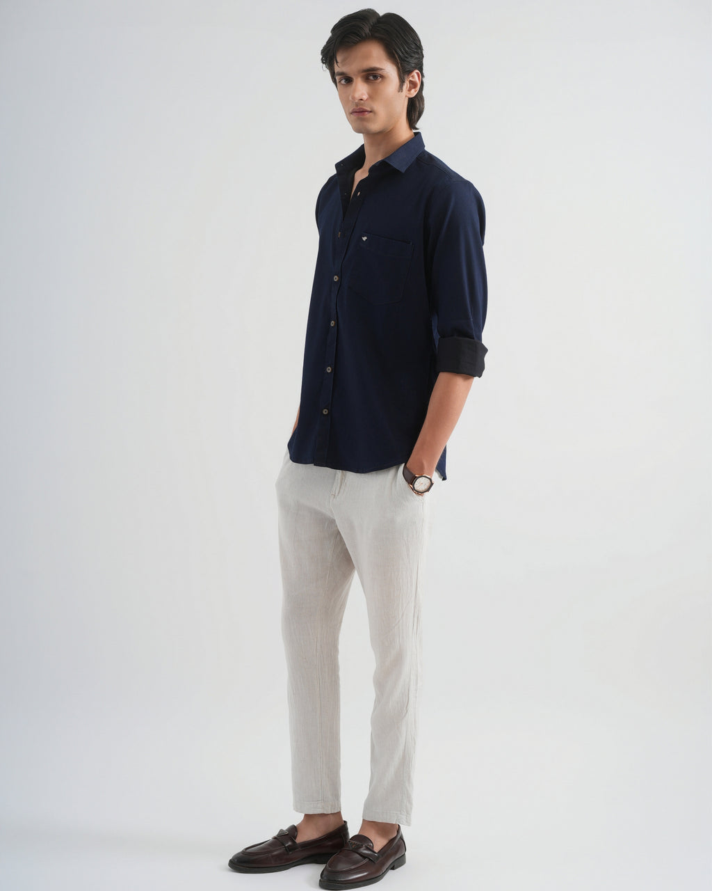 Space Blue Indigo Shirt