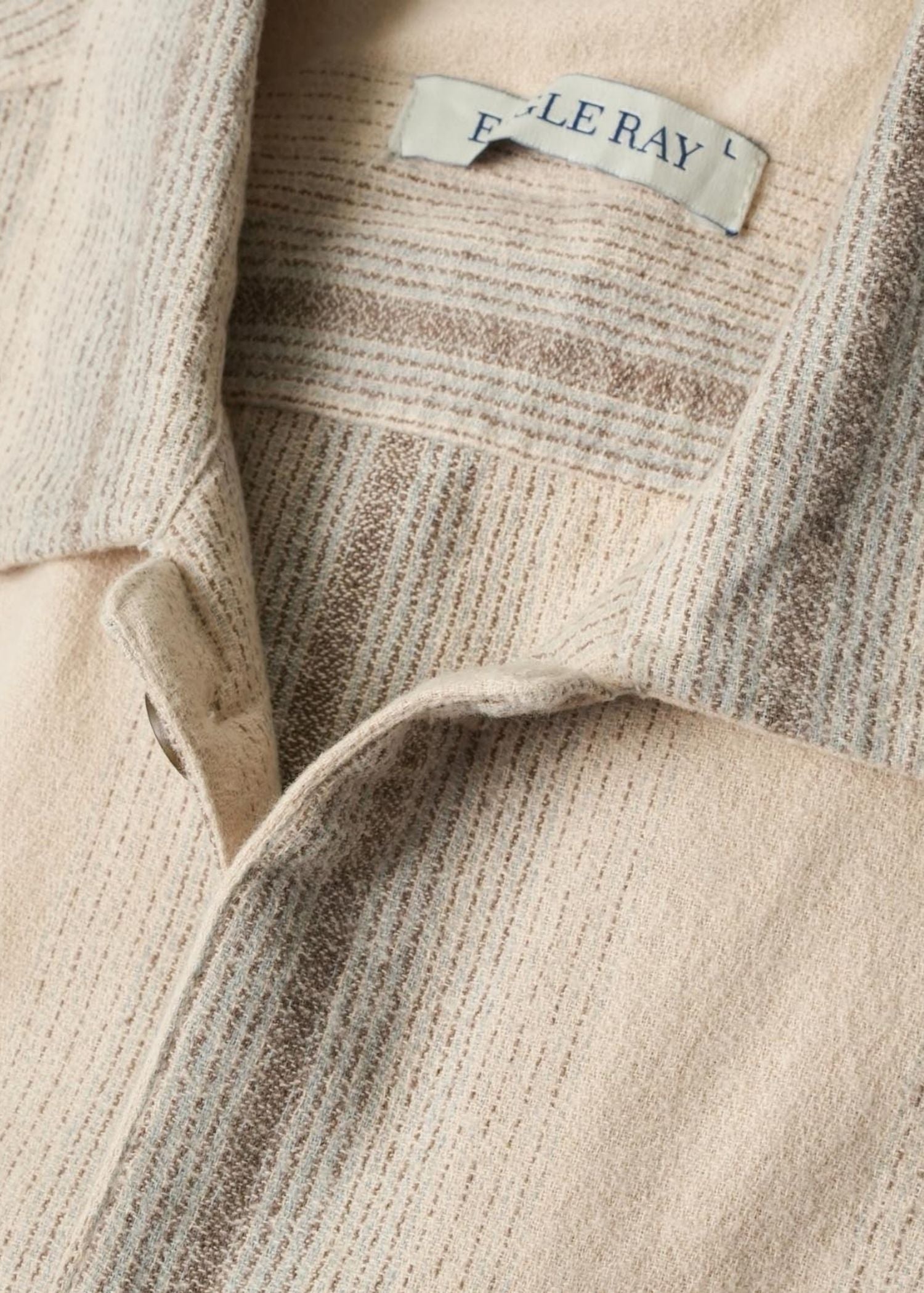 Beige Striped Shirt