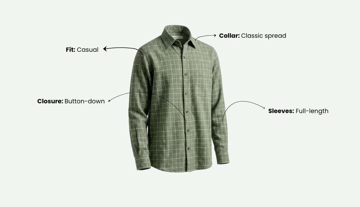 Sage Grid Shirt