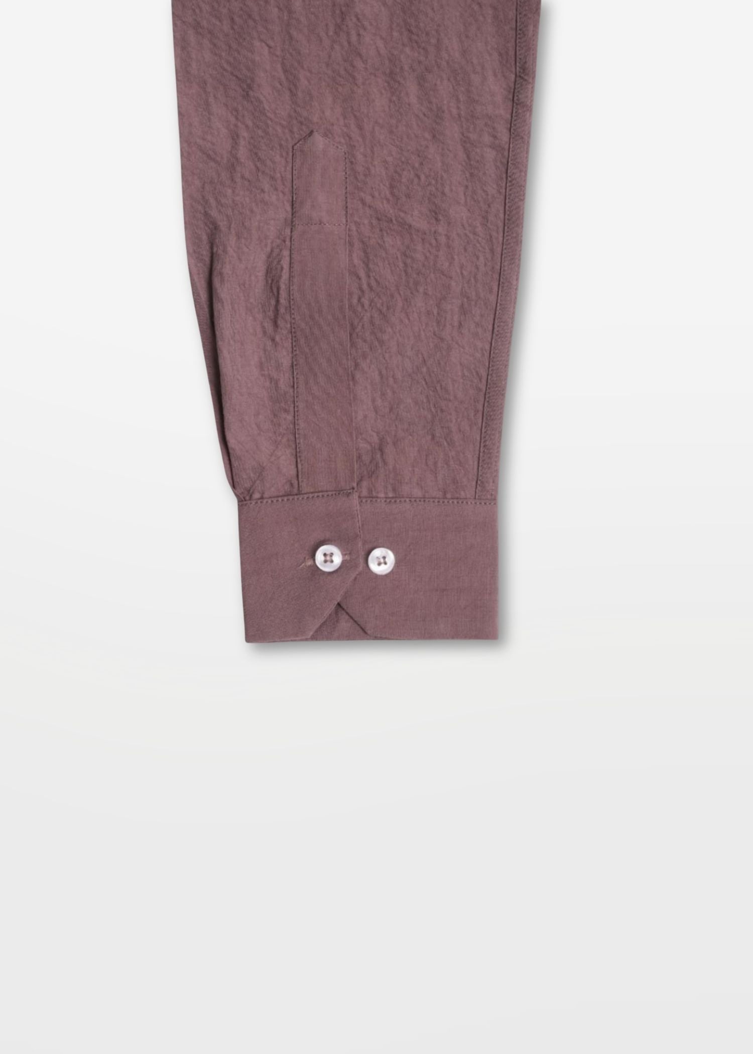 Rose Taupe Crushed Cotton Shirt — Men's Crushed Cotton Shirt | Eagle Ray