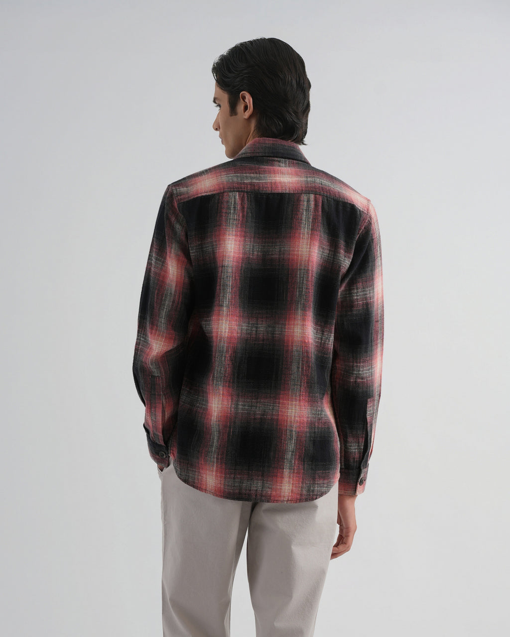 Checked Red Shirt