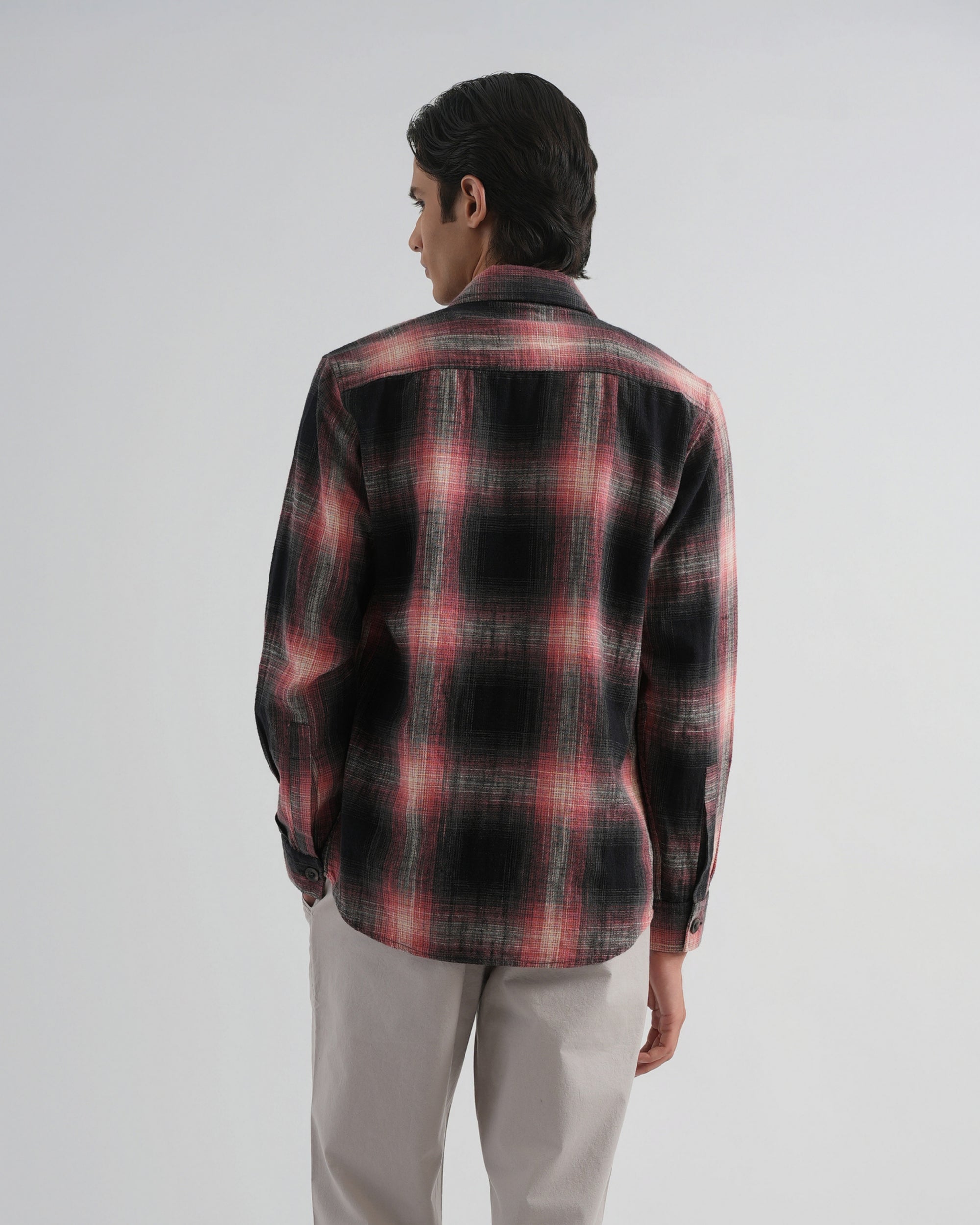 Checked Red Shirt