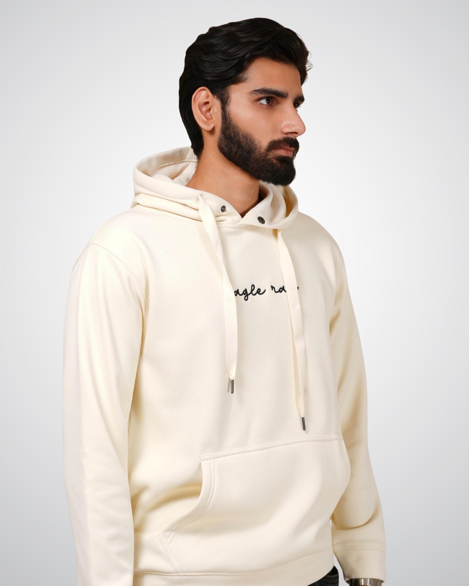 The Ray Hoodie in Off White