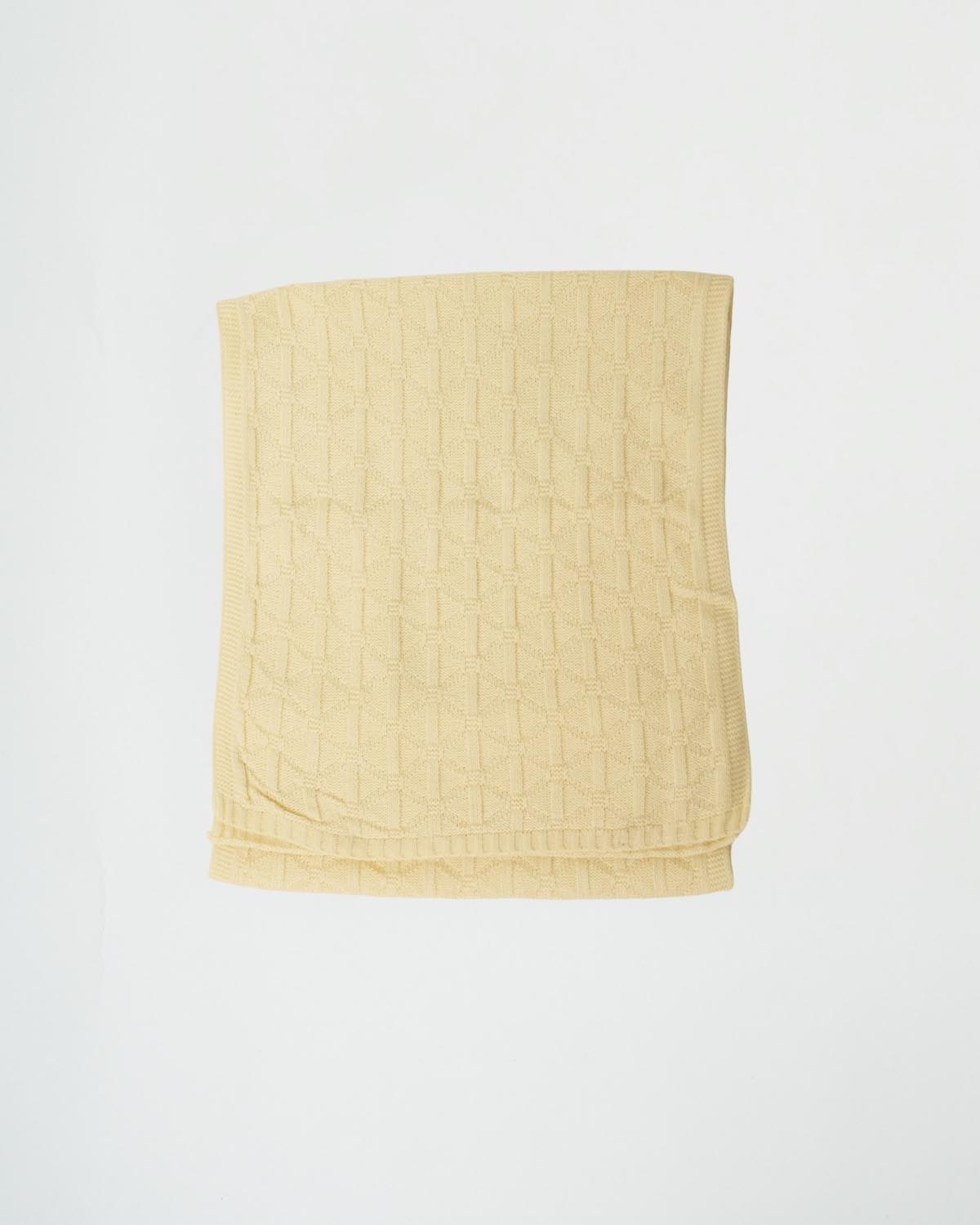 Woolen Muffler in Light Apricot