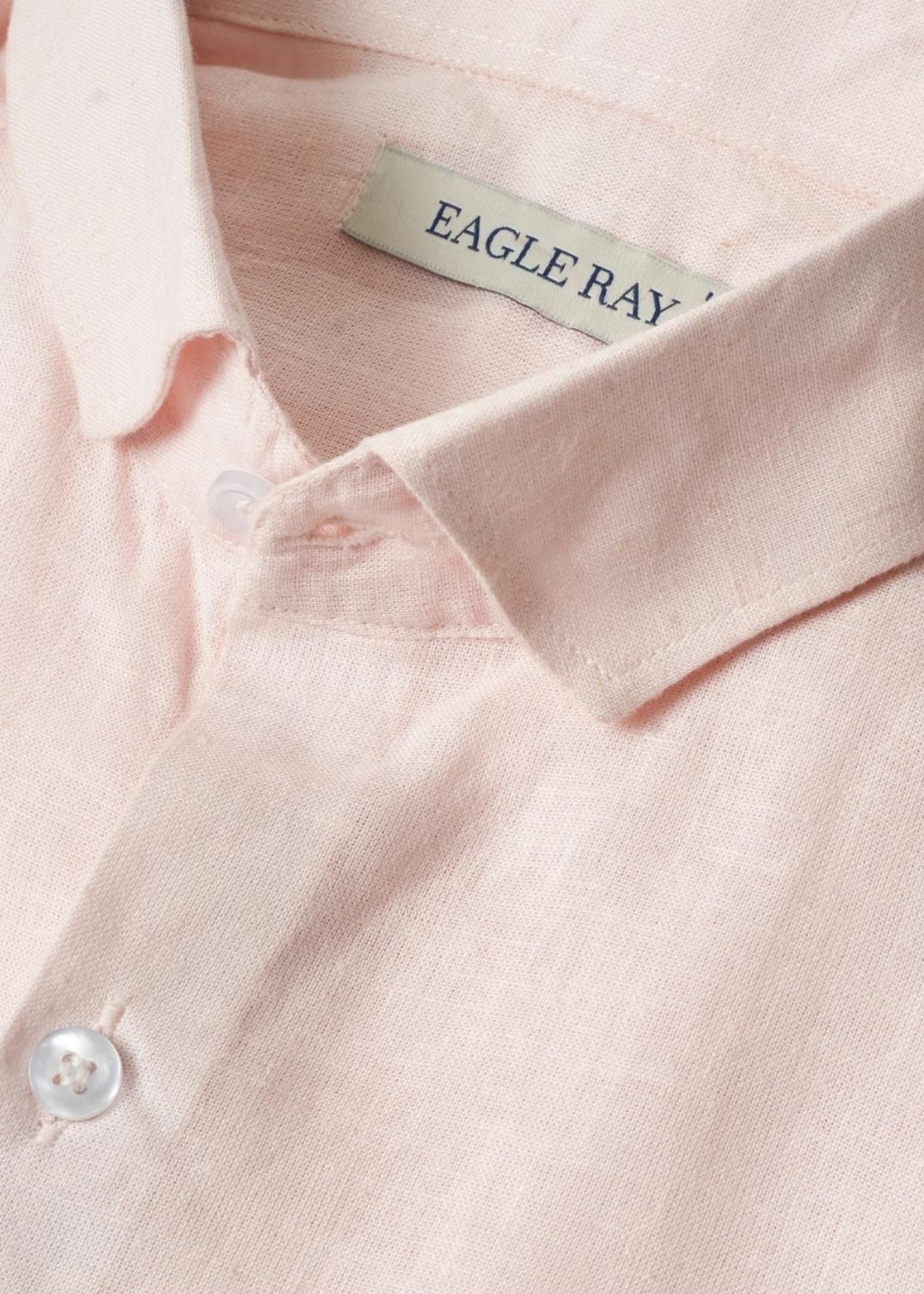 Oyster Pink Viscose Linen Shirt