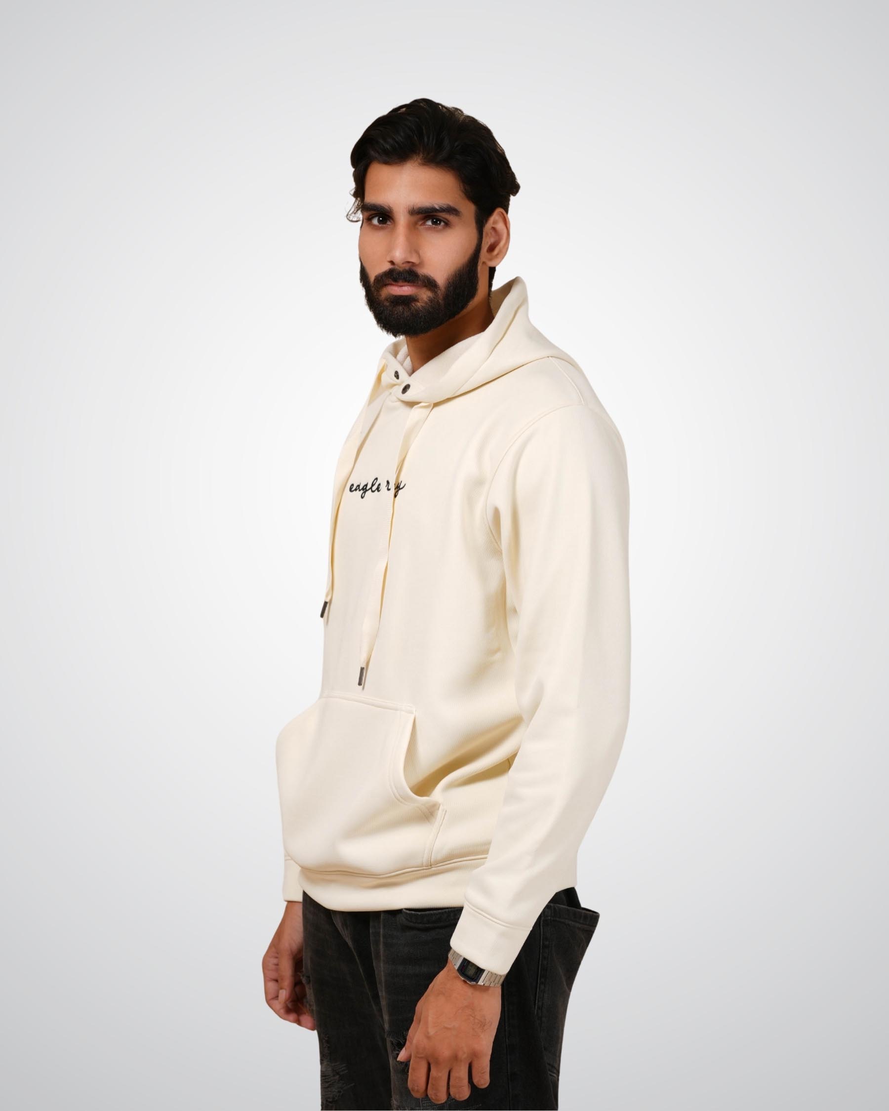 The Ray Hoodie in Off White