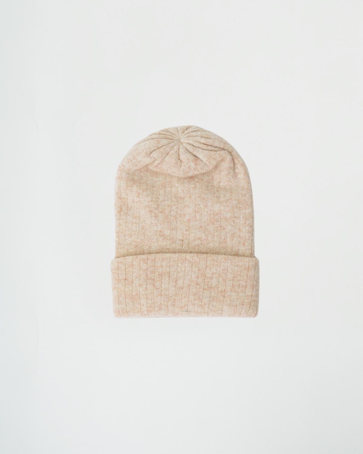 Angora Wool Winter Cap In Rodeo Dust