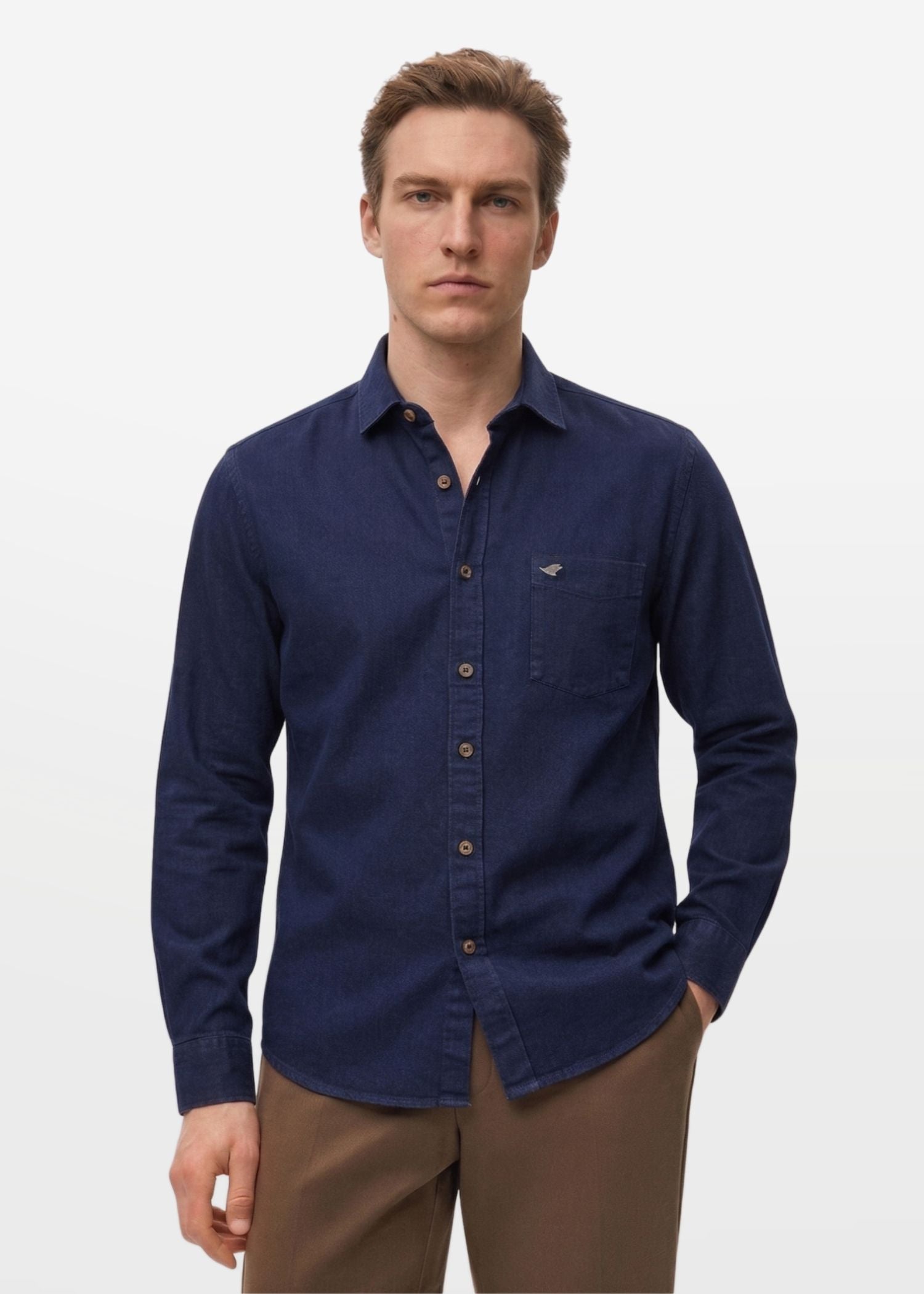 Space Blue Indigo Shirt