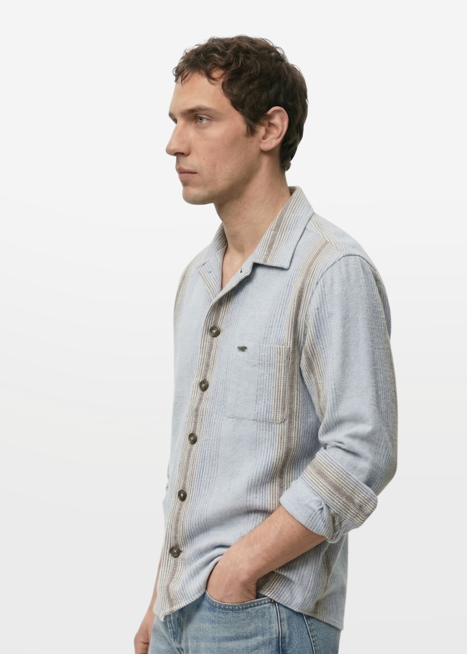Blue Striped Shirt