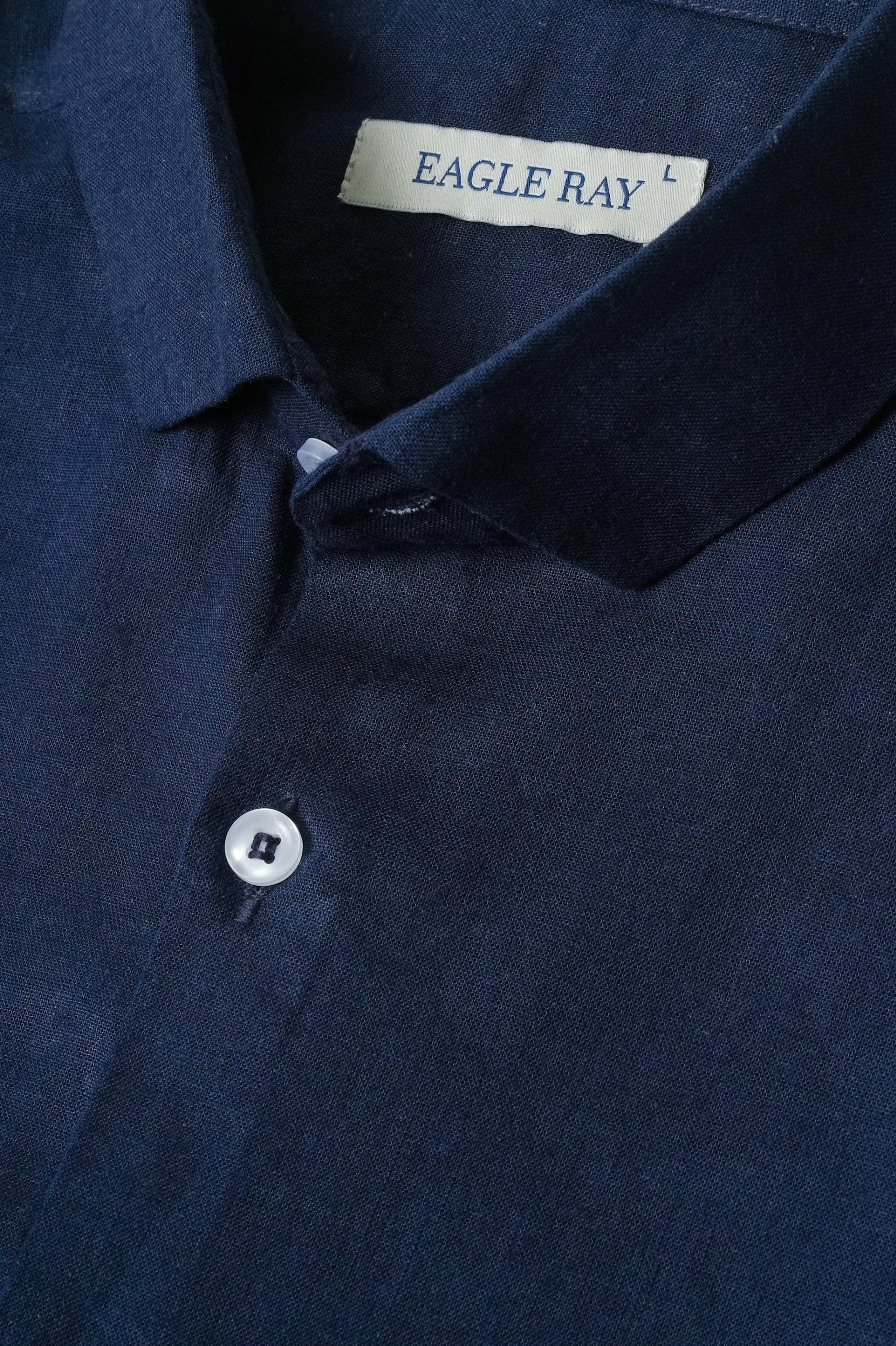 Rhino Blue Lyocell Linen Shirt