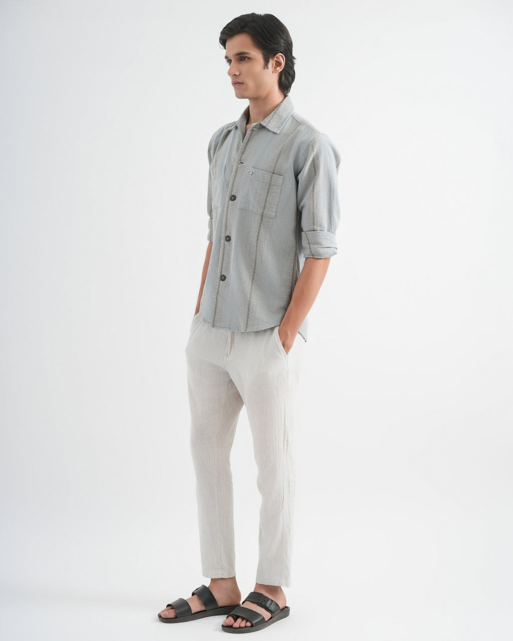 Blue Striped Shirt