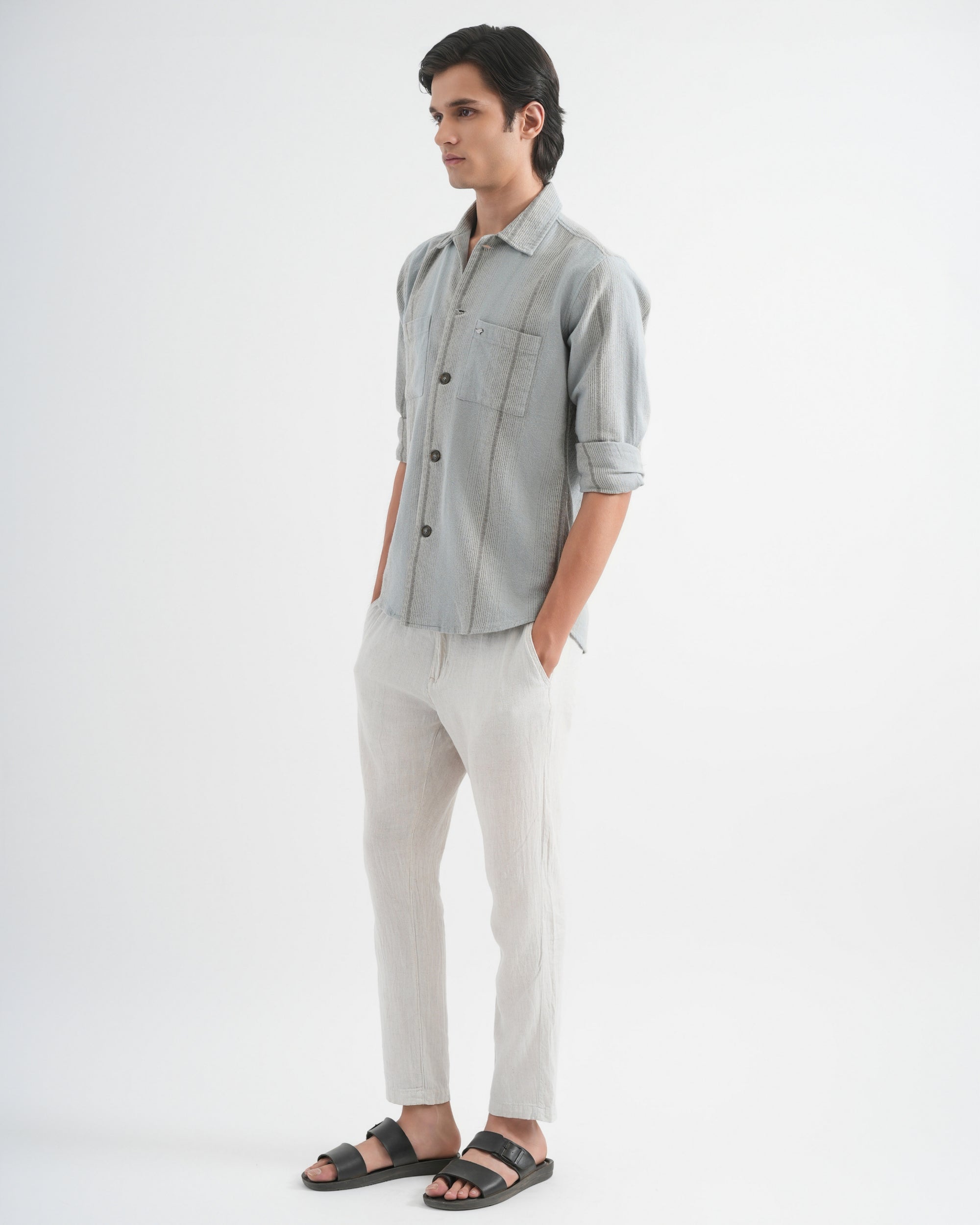 Blue Striped Shirt