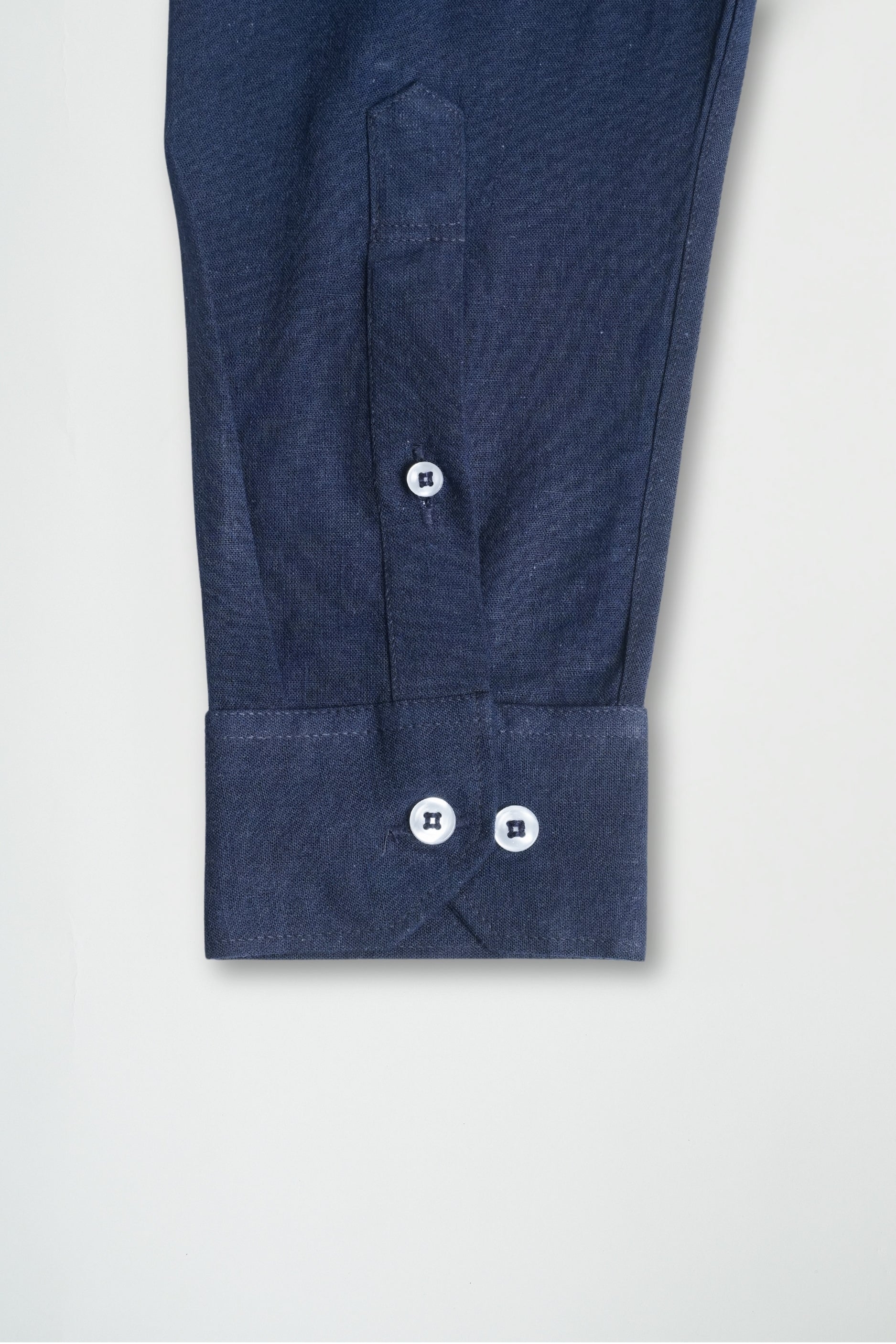 Rhino Blue Lyocell Linen Shirt