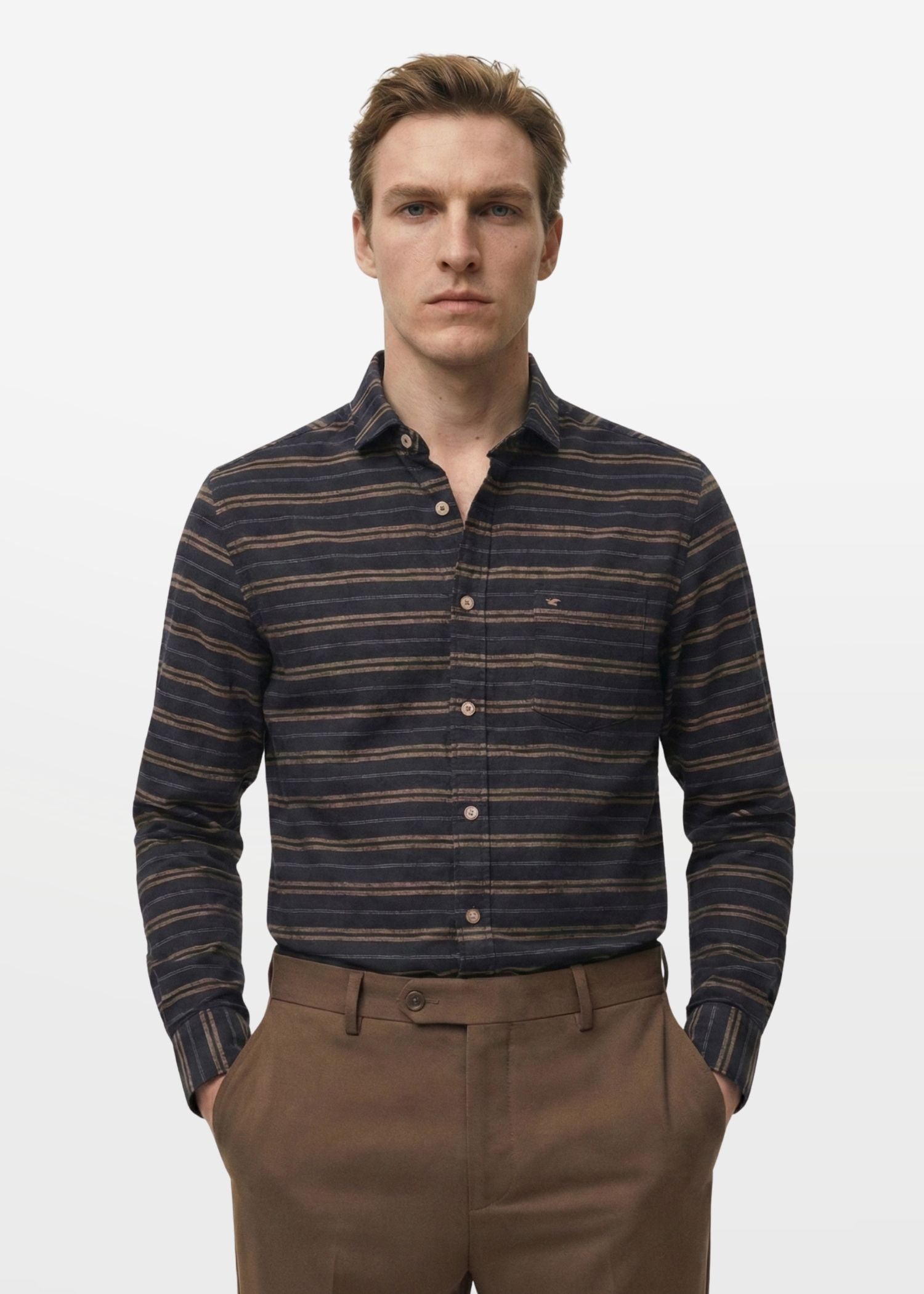 Striped Black Shirt