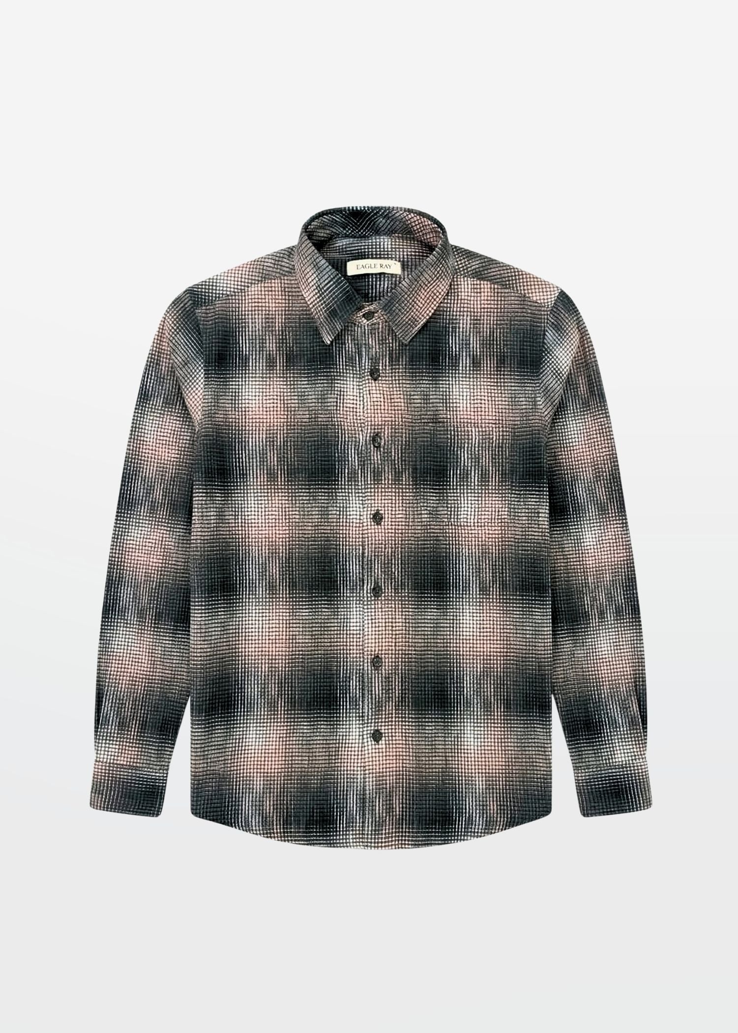Dusty Rose Shadow Check Shirt