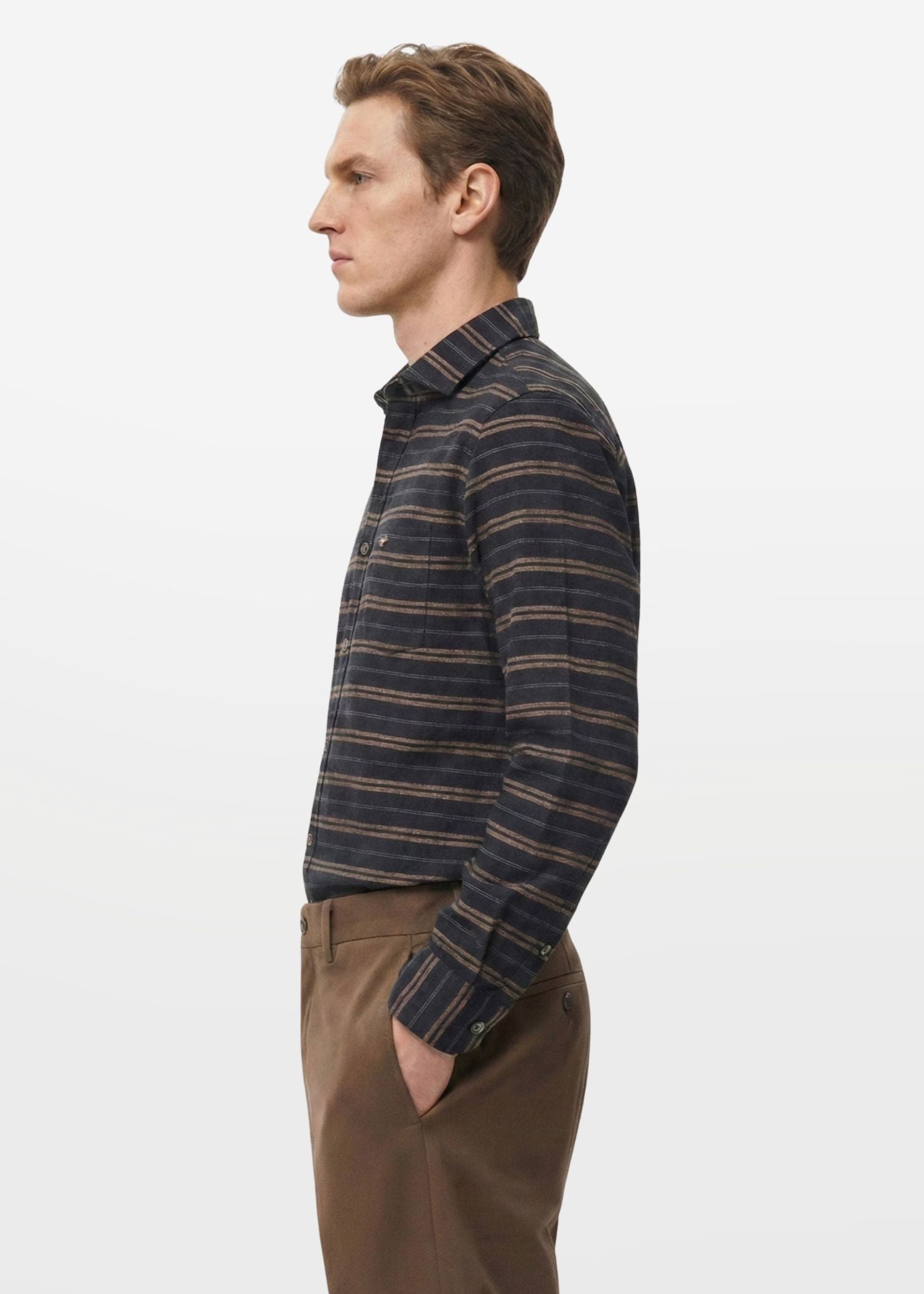 Striped Black Shirt