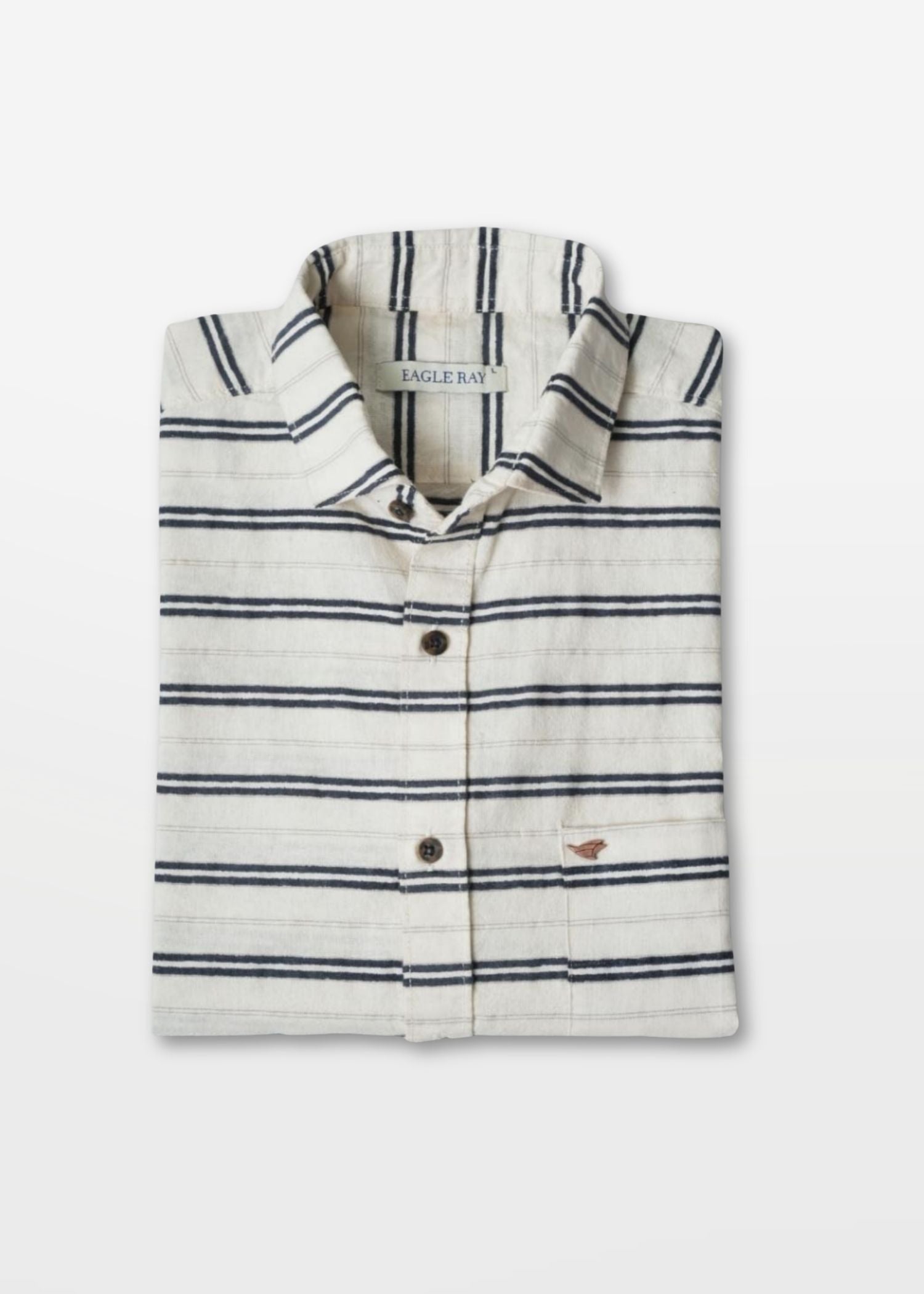 Striped White Shirt