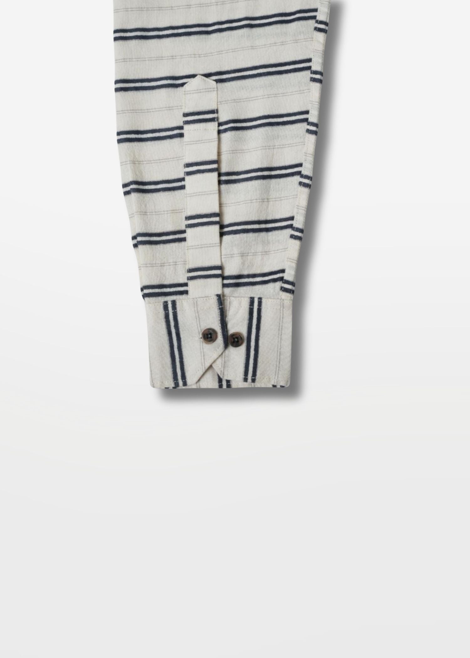Striped White Shirt