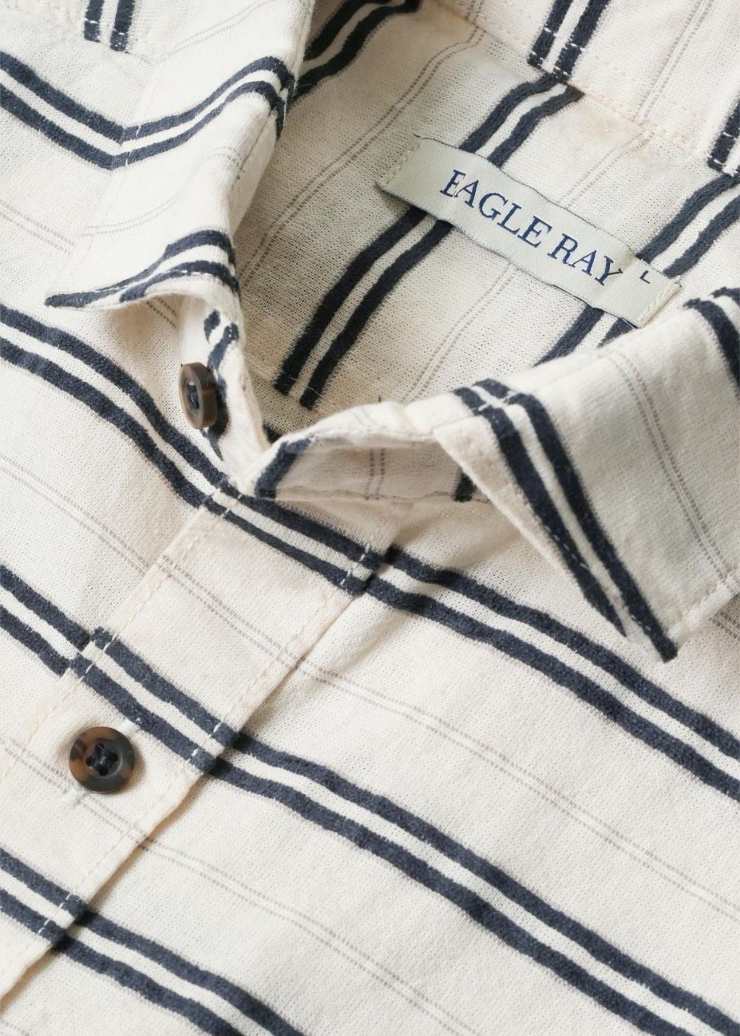 Striped White Shirt