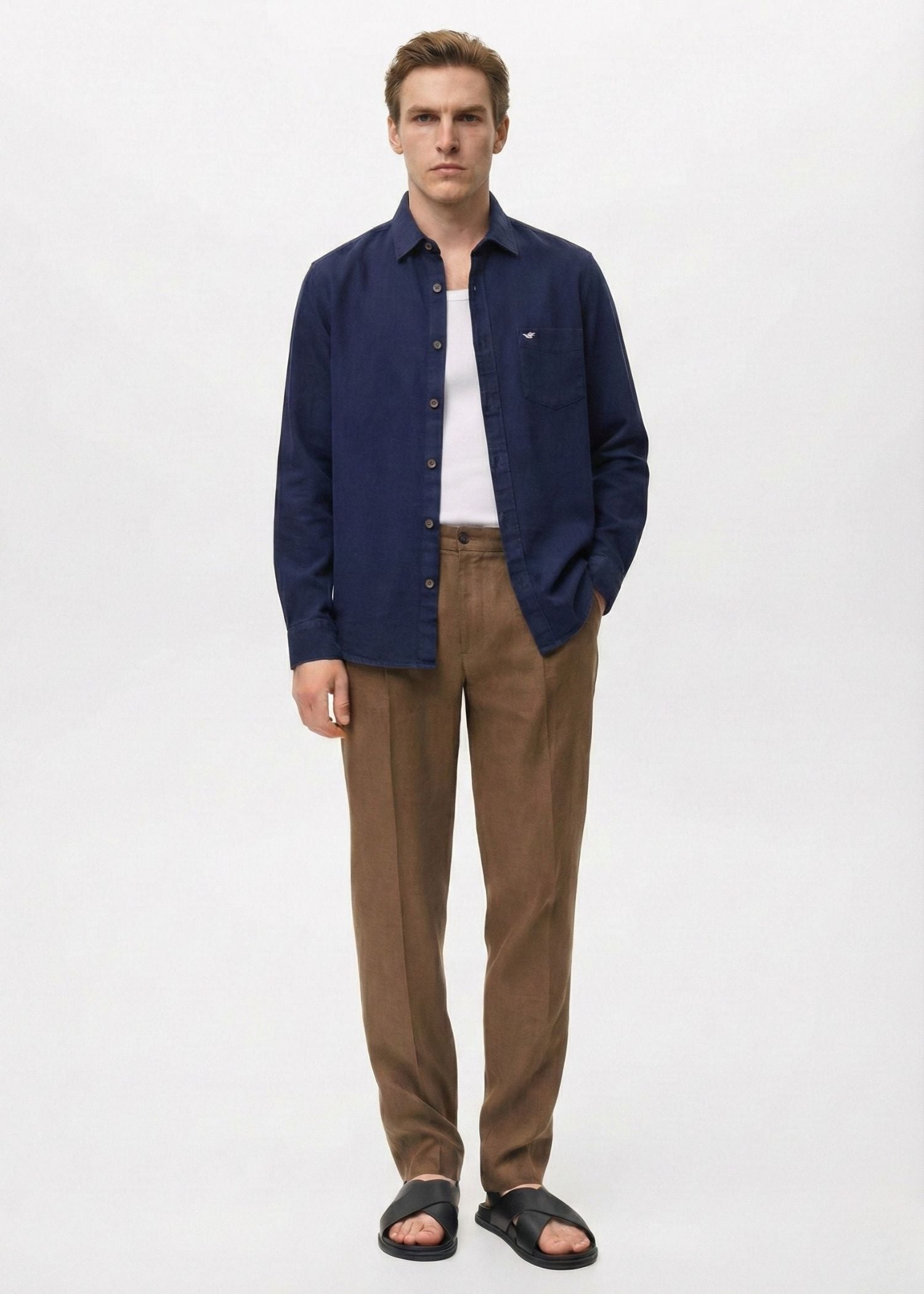 Space Blue Indigo Shirt