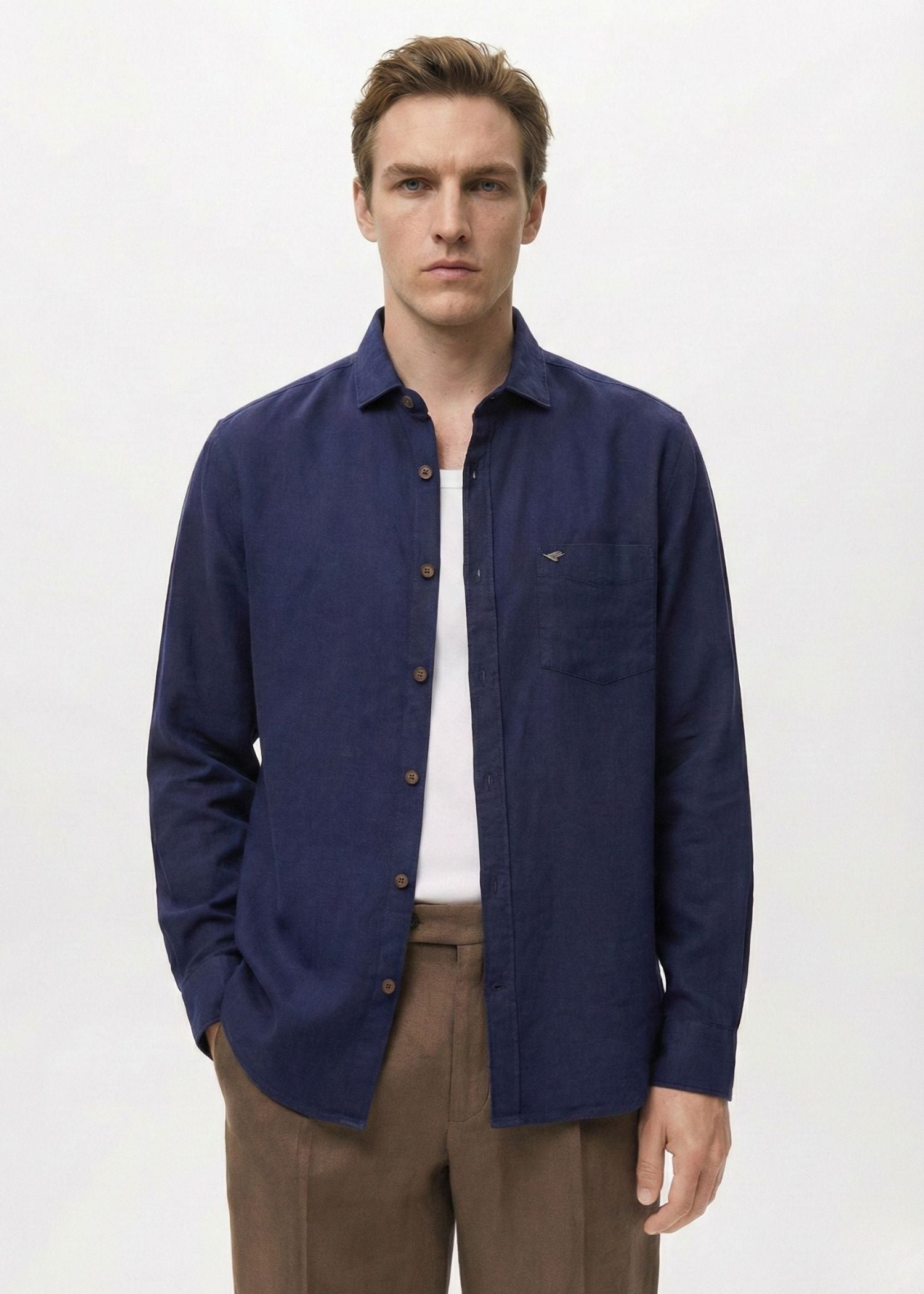 Space Blue Indigo Shirt