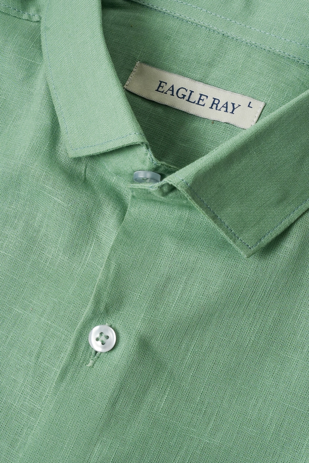 Cactus Green Lyocell Linen Shirt