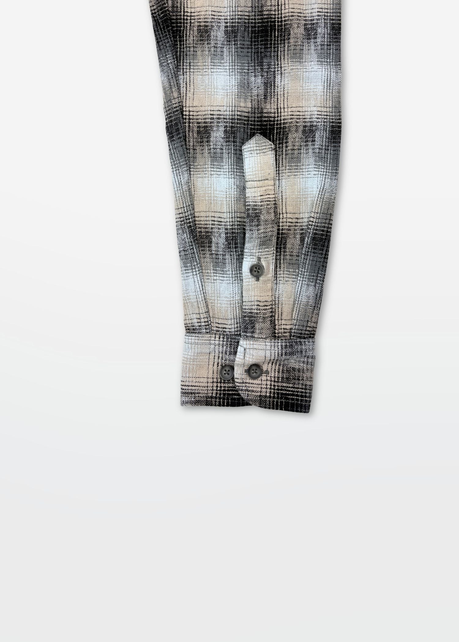 Earth Brown Shadow Check Shirt