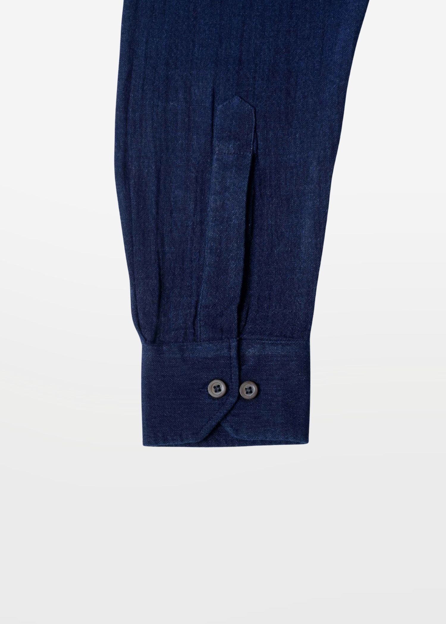 Nile Blue Textured Indigo Shirt