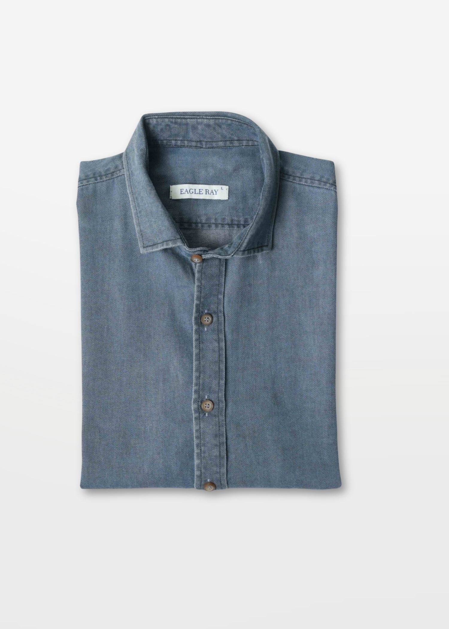 Comet Blue Dobby Indigo Shirt