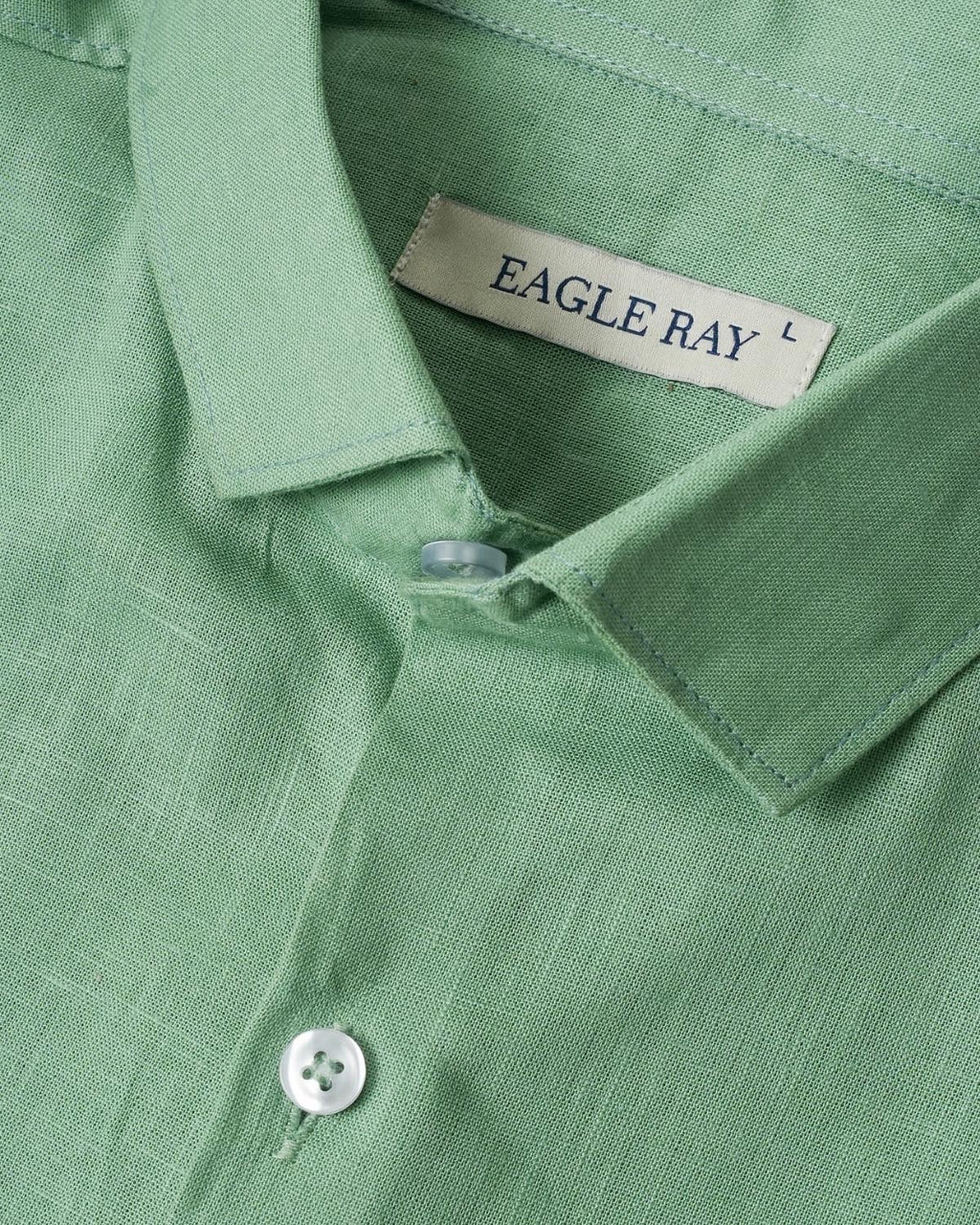 Cactus Green Lyocell Linen Shirt