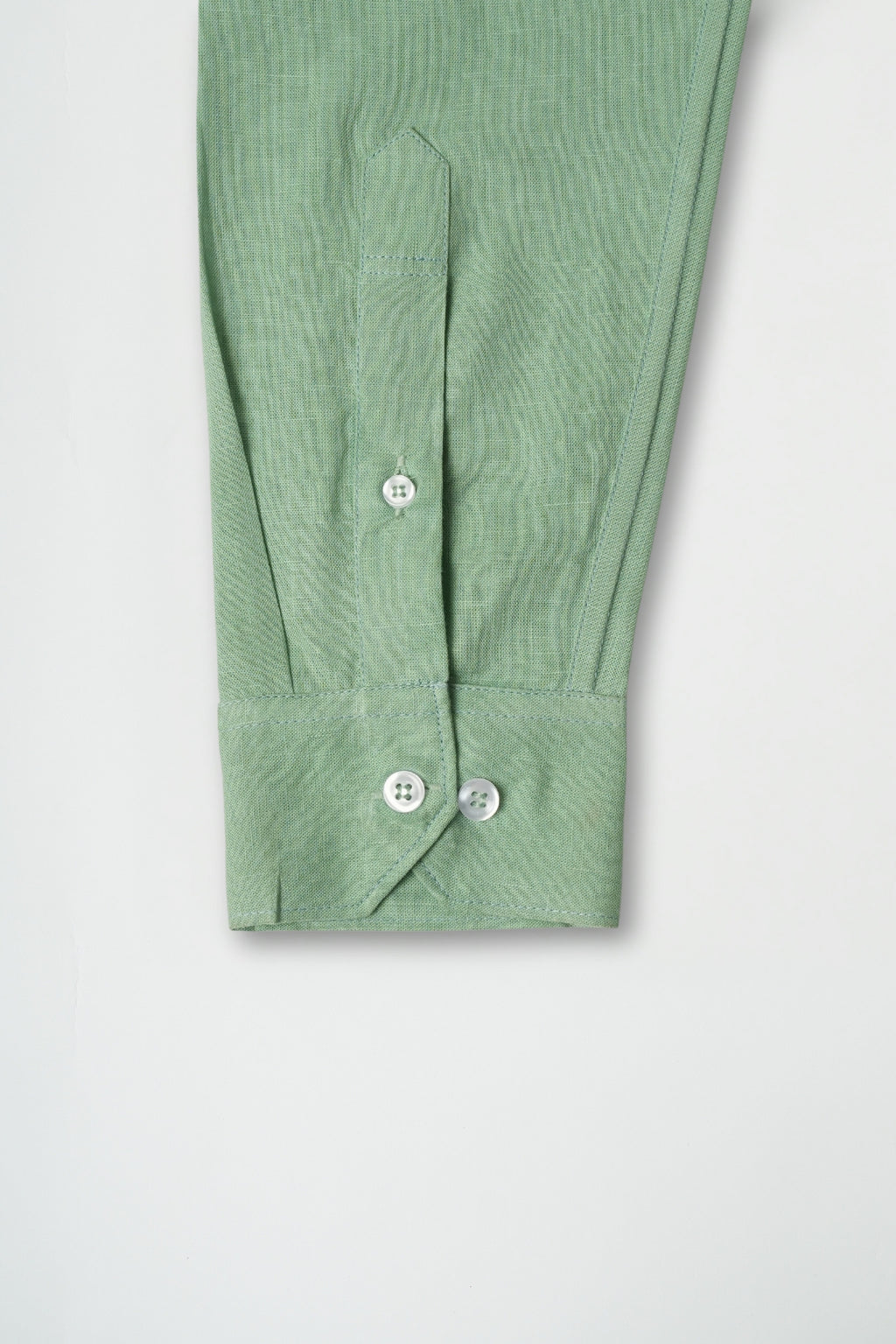 Cactus Green Lyocell Linen Shirt