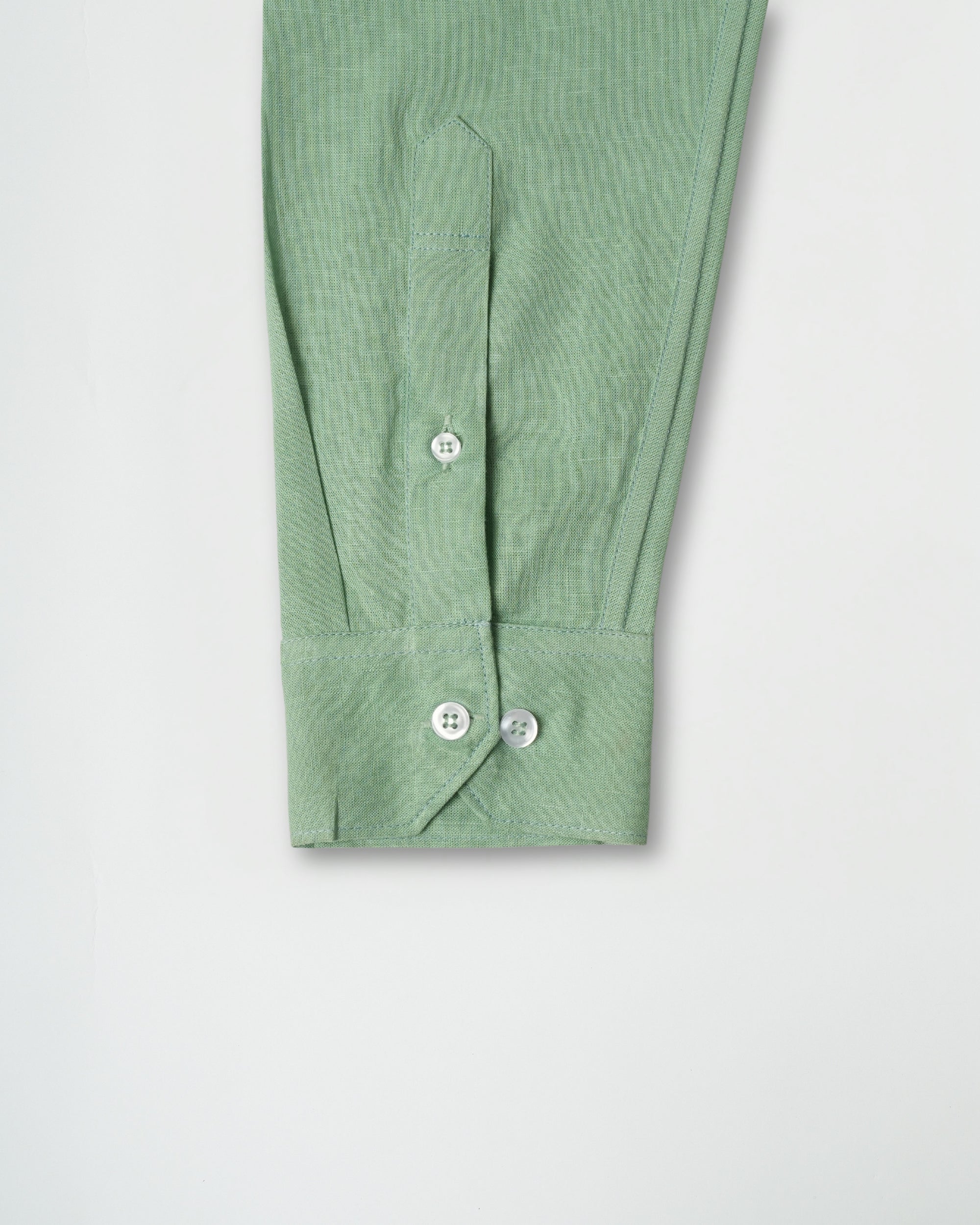 Cactus Green Lyocell Linen Shirt